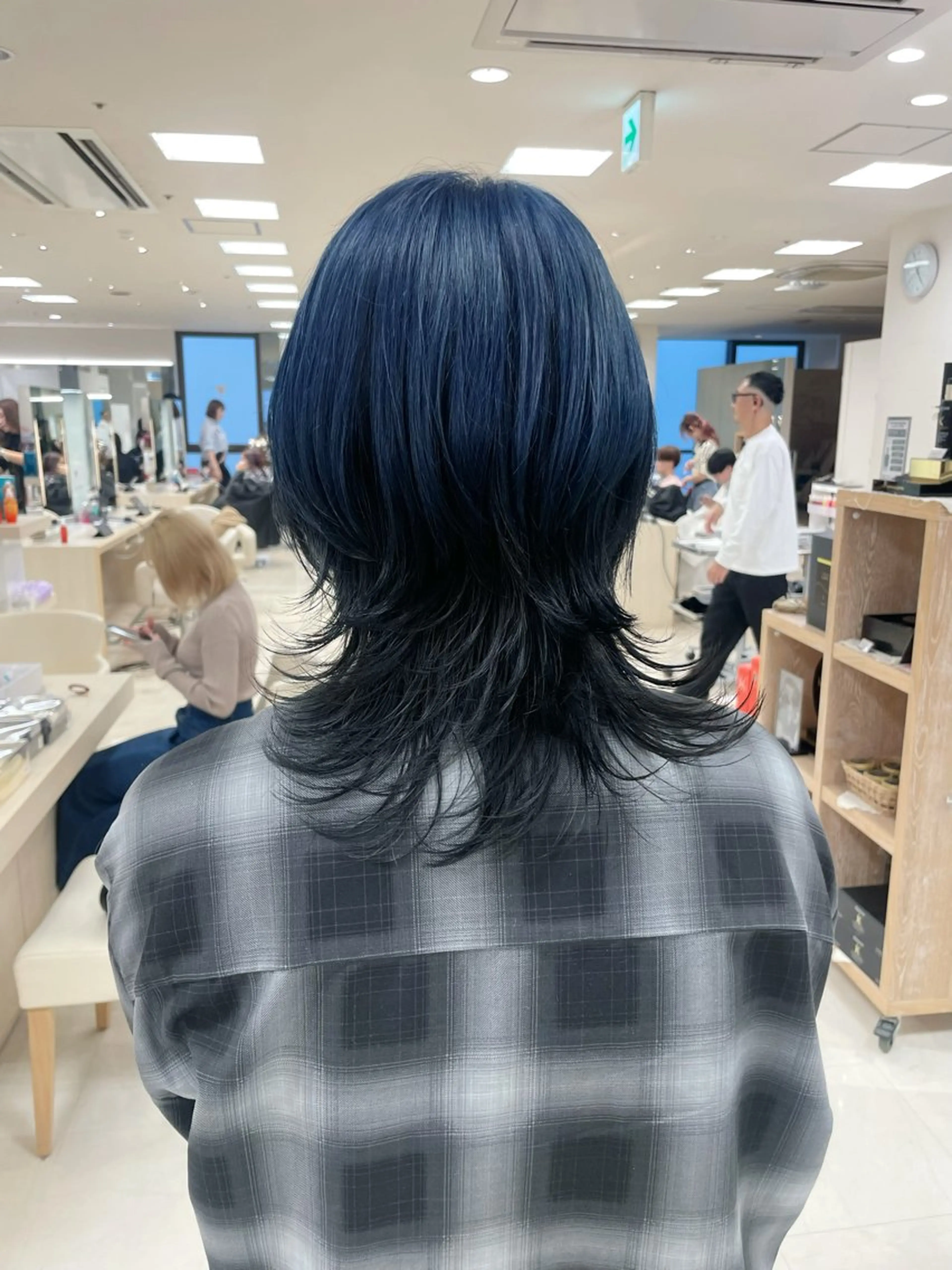 セミロング カラー ヘアアレンジ 🍒KIKUCHI KANAE🍒のヘアスタイル