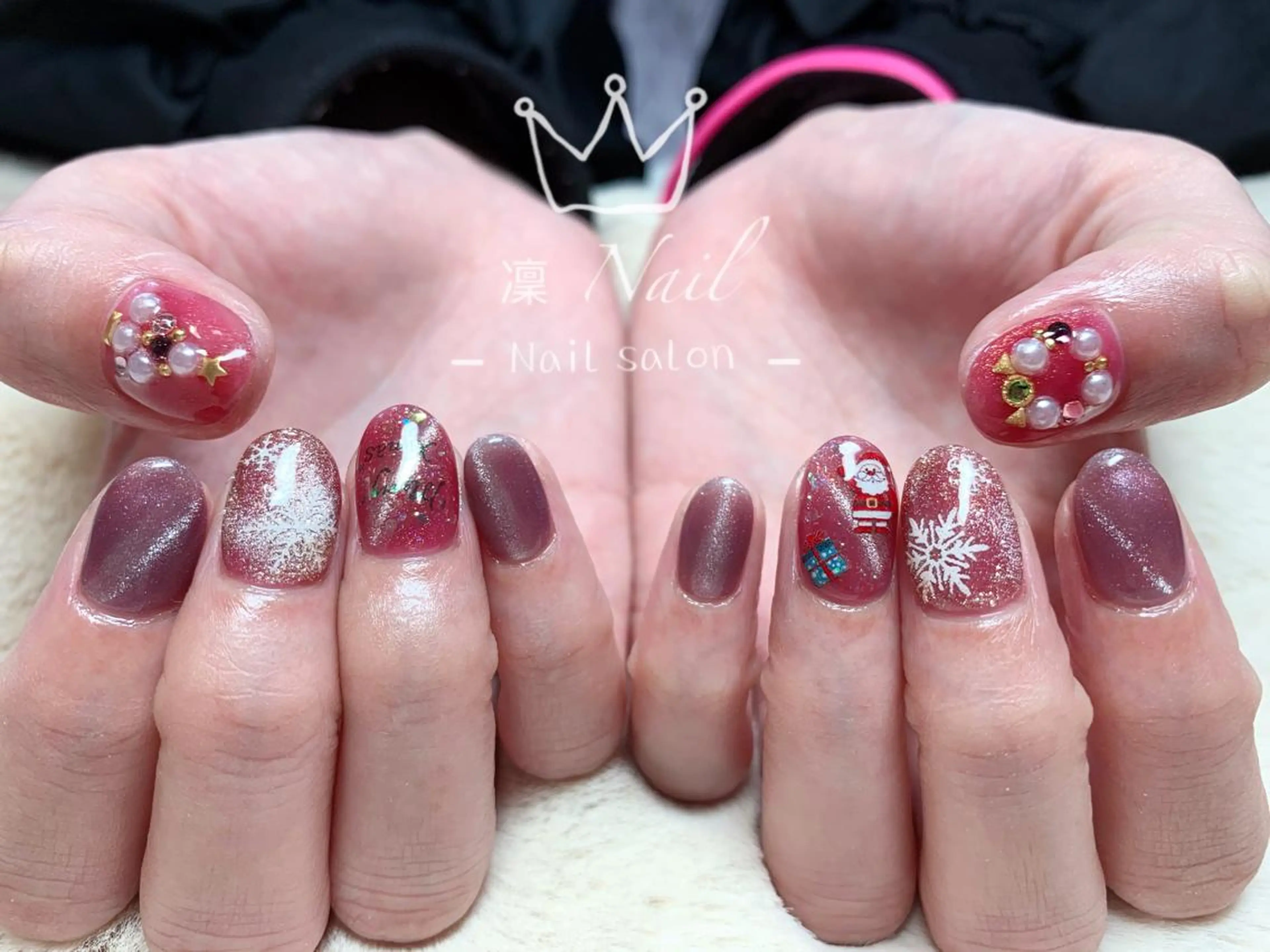 ショート カラー ネイル Le’a NailSalonのネイルデザイン