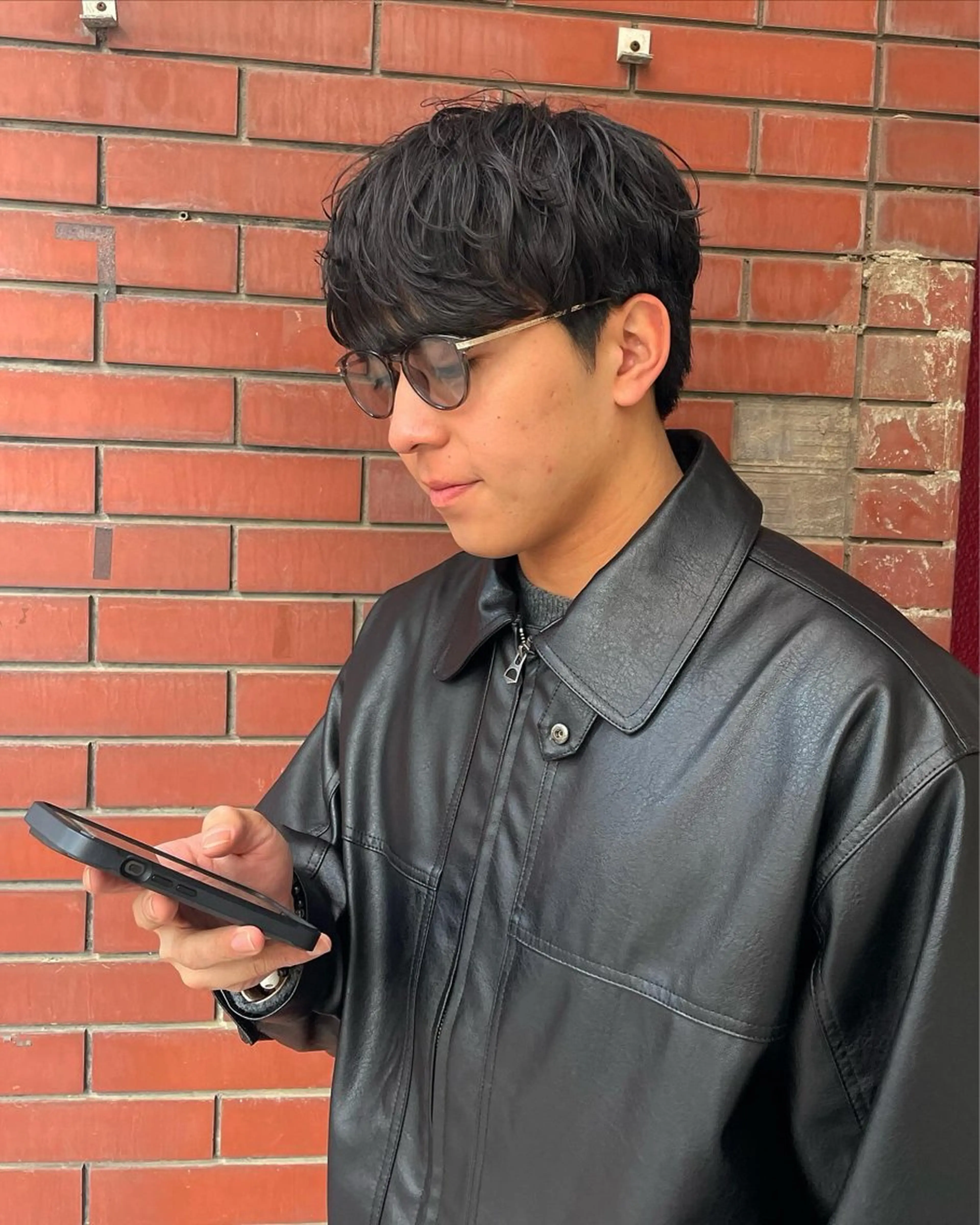 【スタイリングが難しい方へ】メンズカット＋ナチュラルパーマの写真