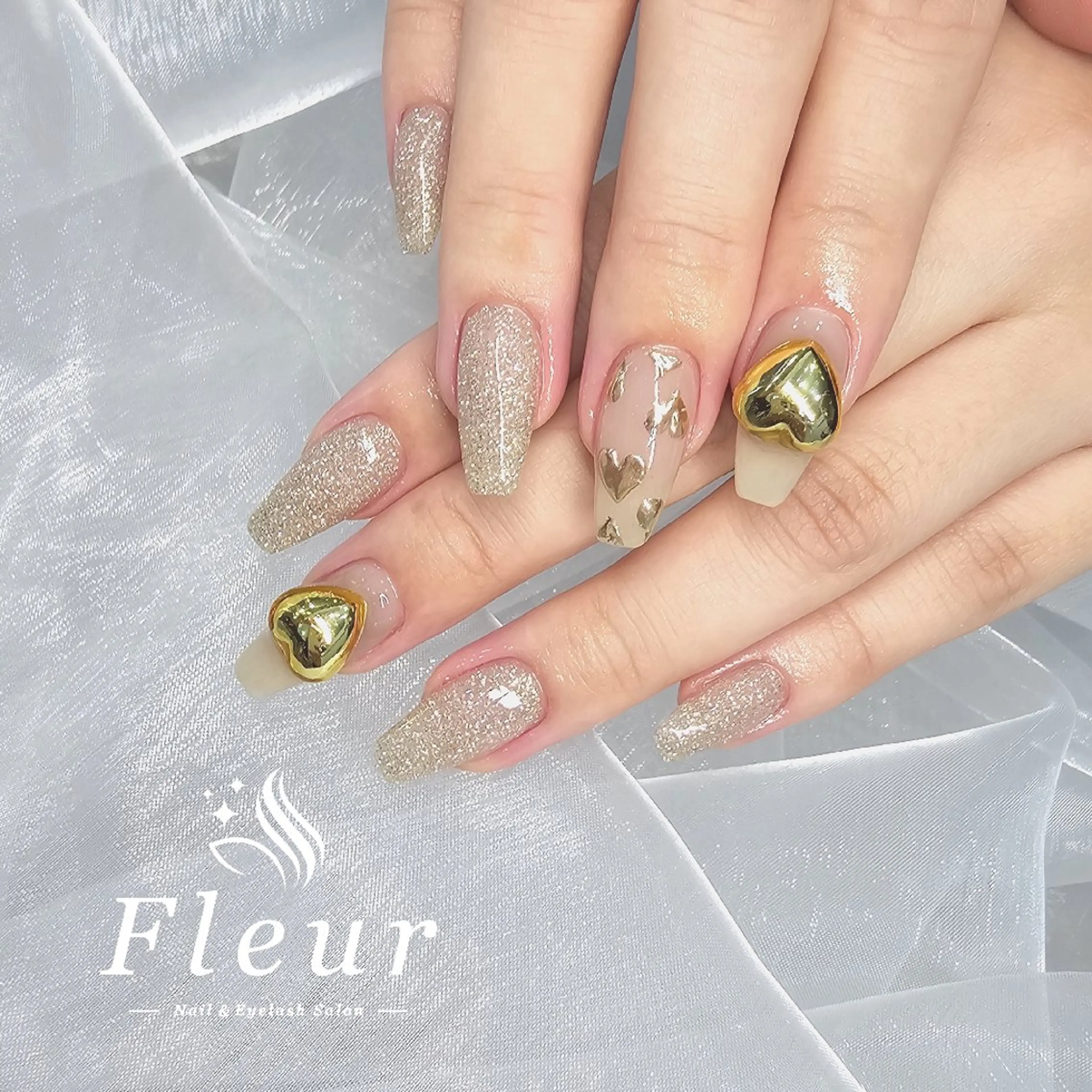 ネイル nail&eye ♡Fleur♡のネイルデザイン