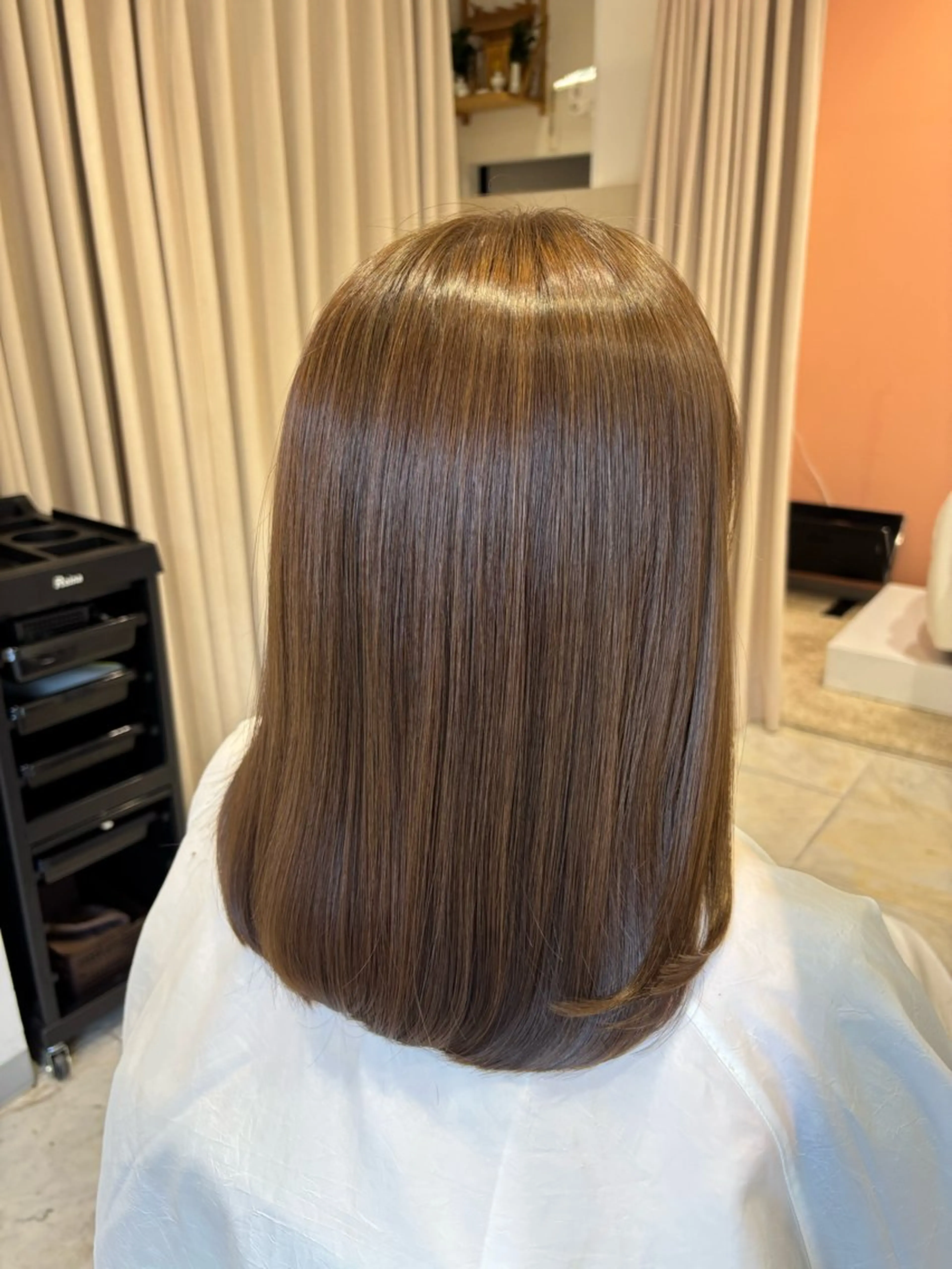 ミディアム カラー reciel / rinaのヘアスタイル