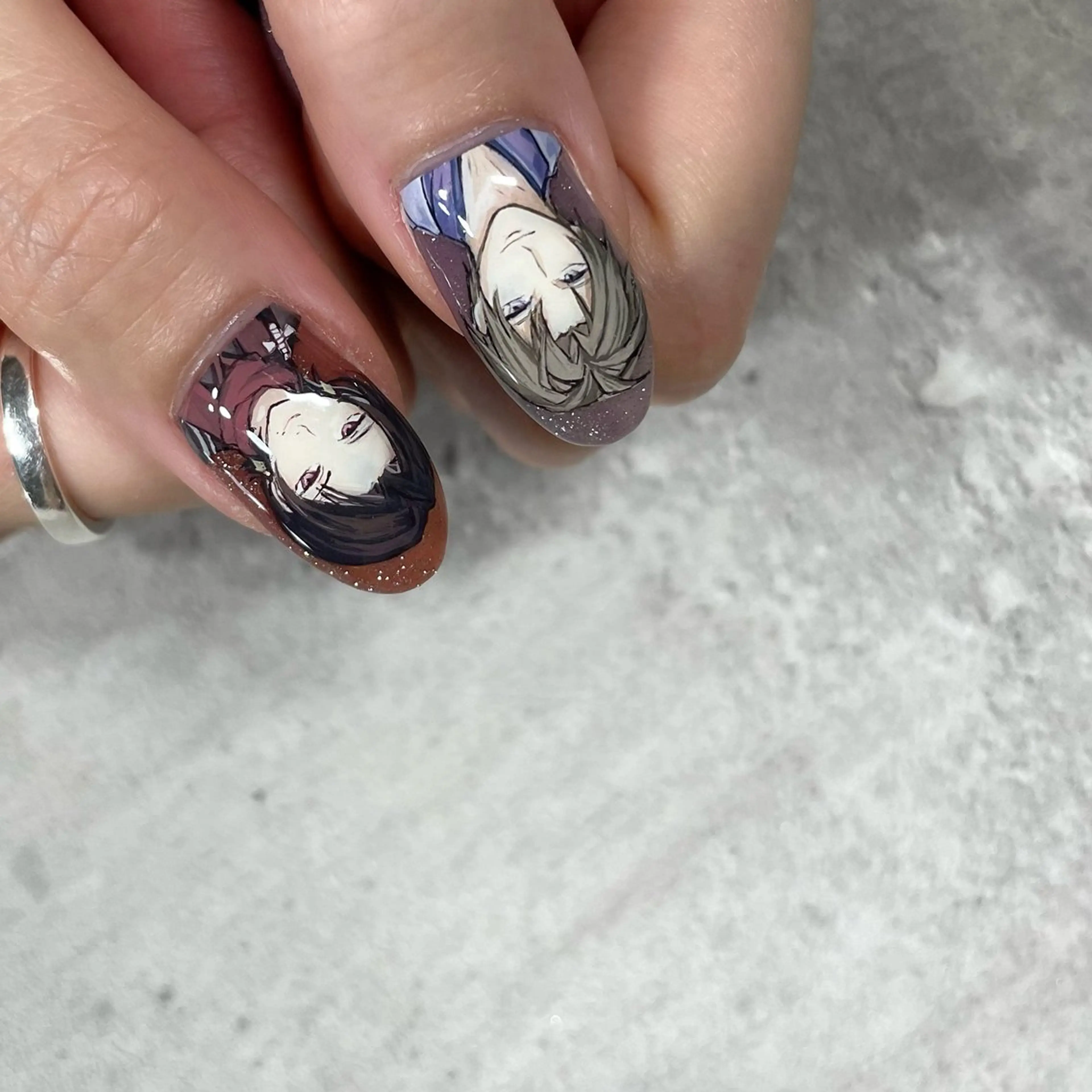 ネイル 東 千夏のネイルデザイン