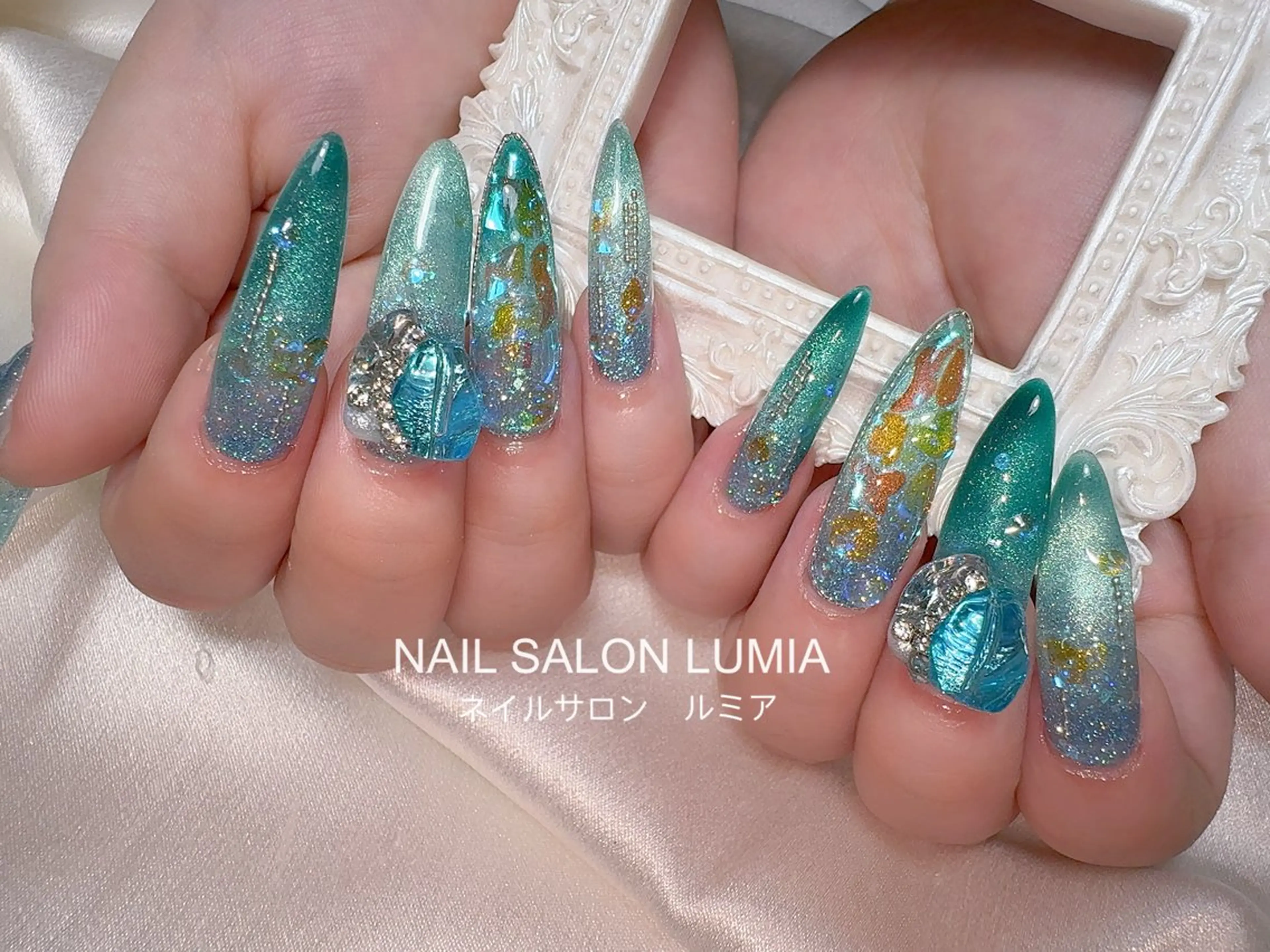 ネイル ハンドネイル ネイルサロン ルミア Lumia 店長のネイルデザイン