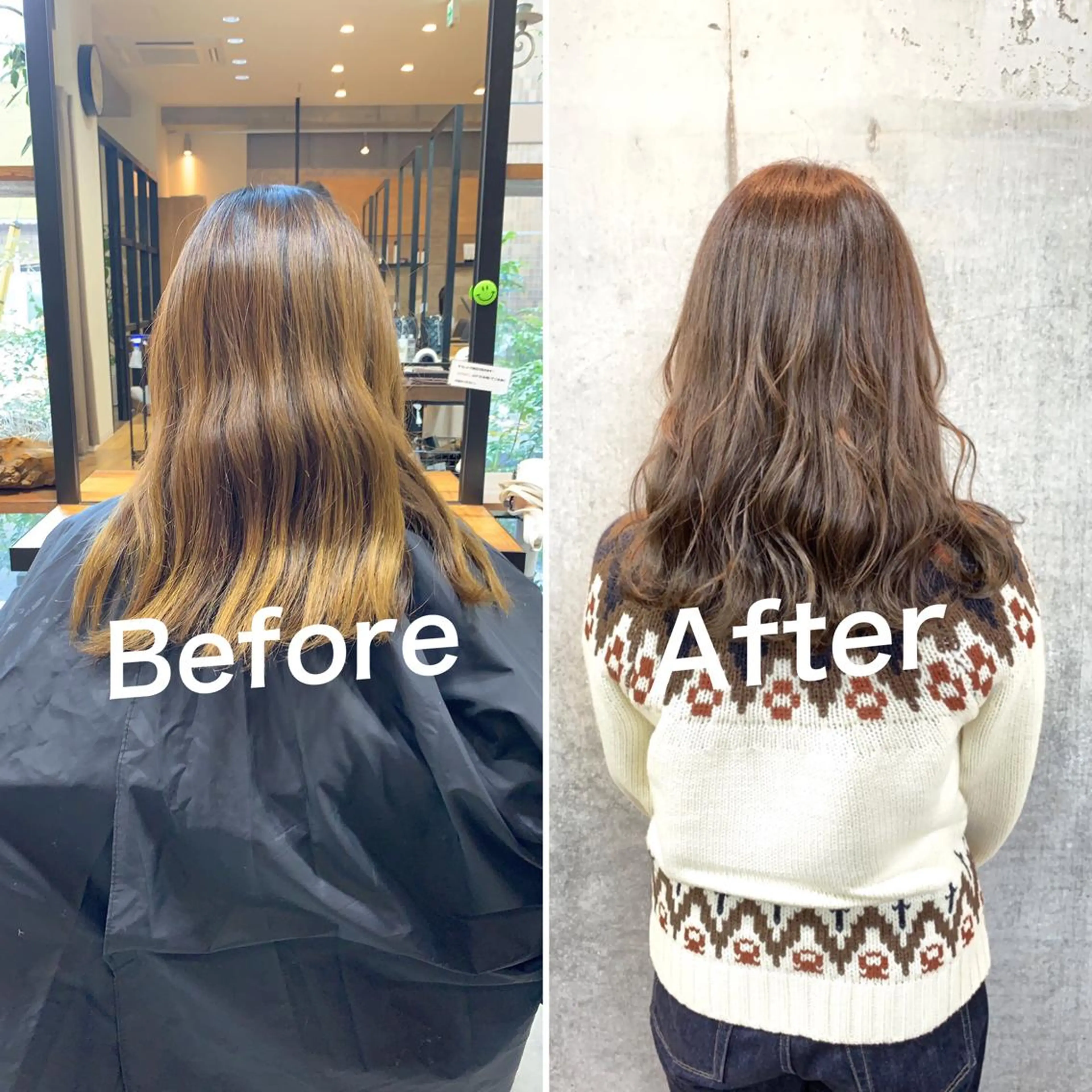 カラー カット トリートメント 佐瀬竜矢PRIMAL /portのヘアスタイル