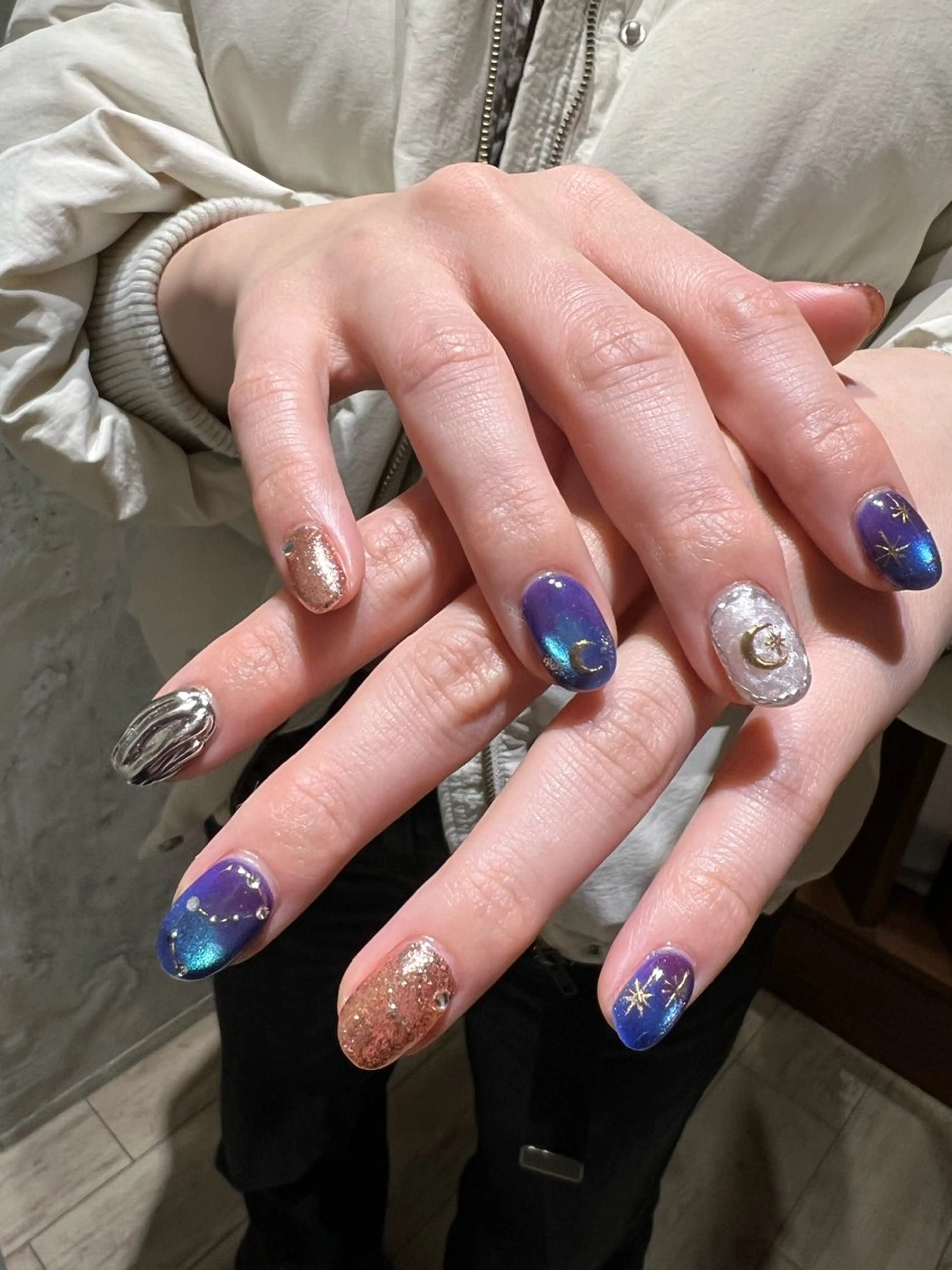 ネイル ハンドネイル 浅草MIYAVI クミのネイルデザイン