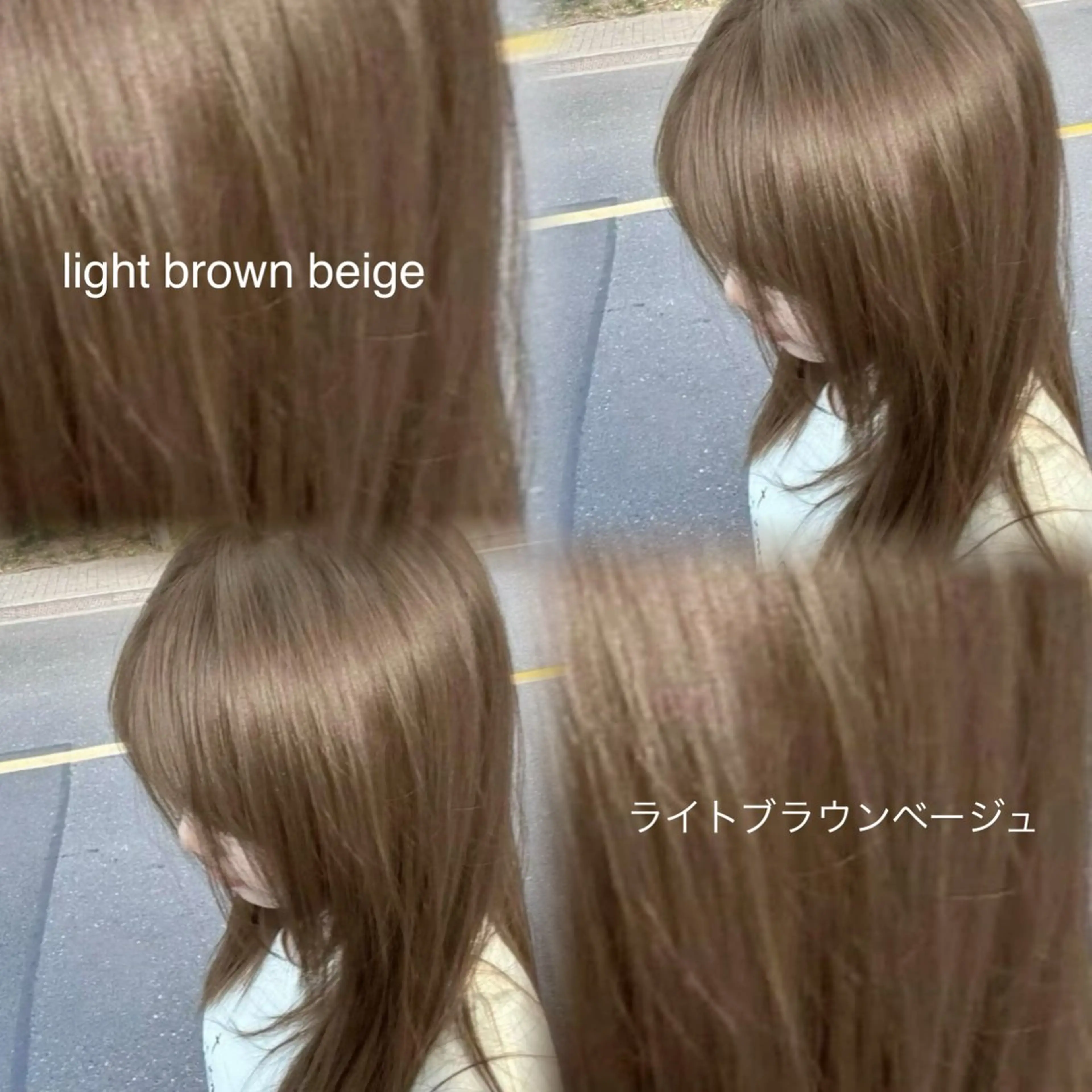 ミディアム 透明感・韓国系カラー 🍀cocoa🪽のヘアスタイル