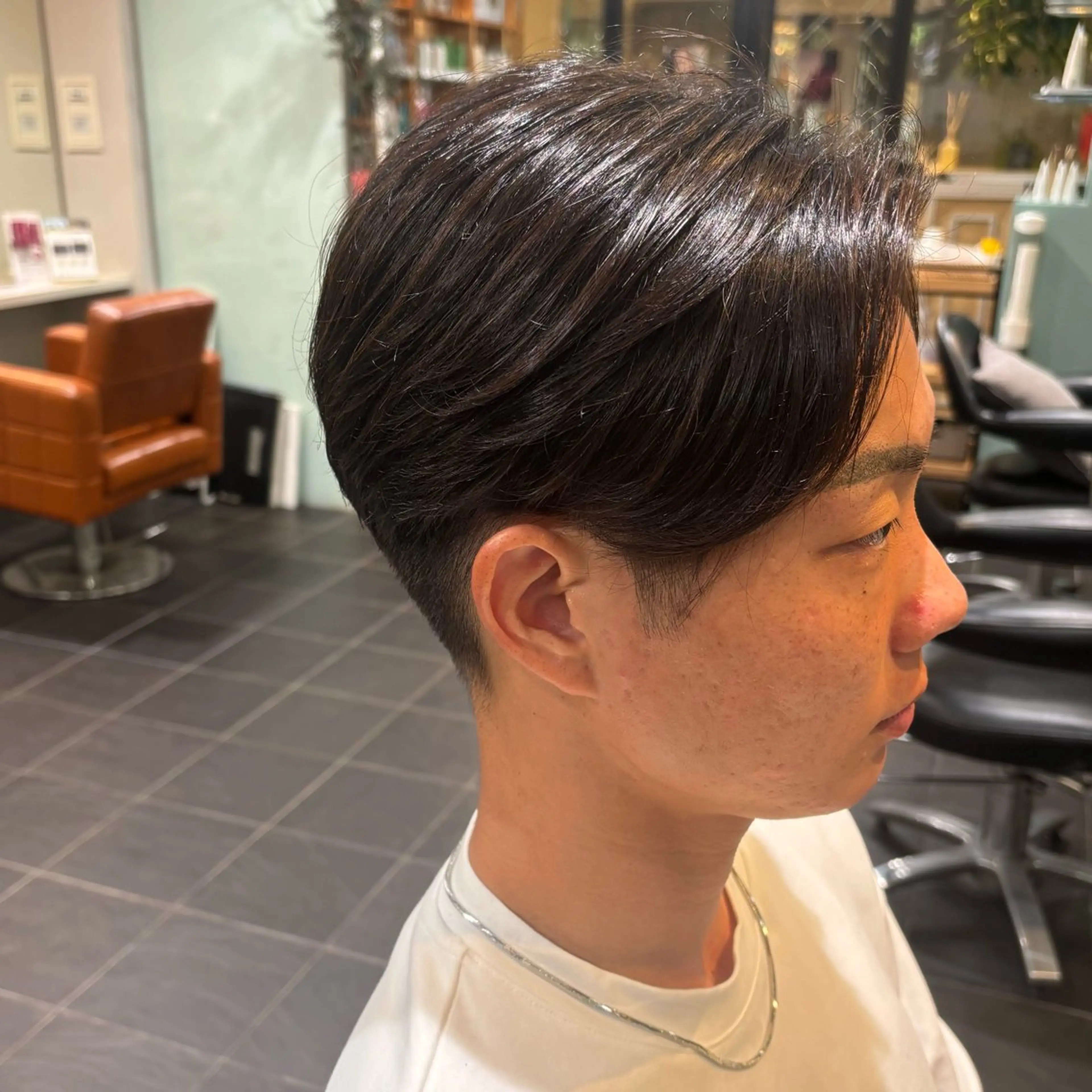 パーマ メンズ オーガニックカラー/ 表参道/ルカのヘアスタイル