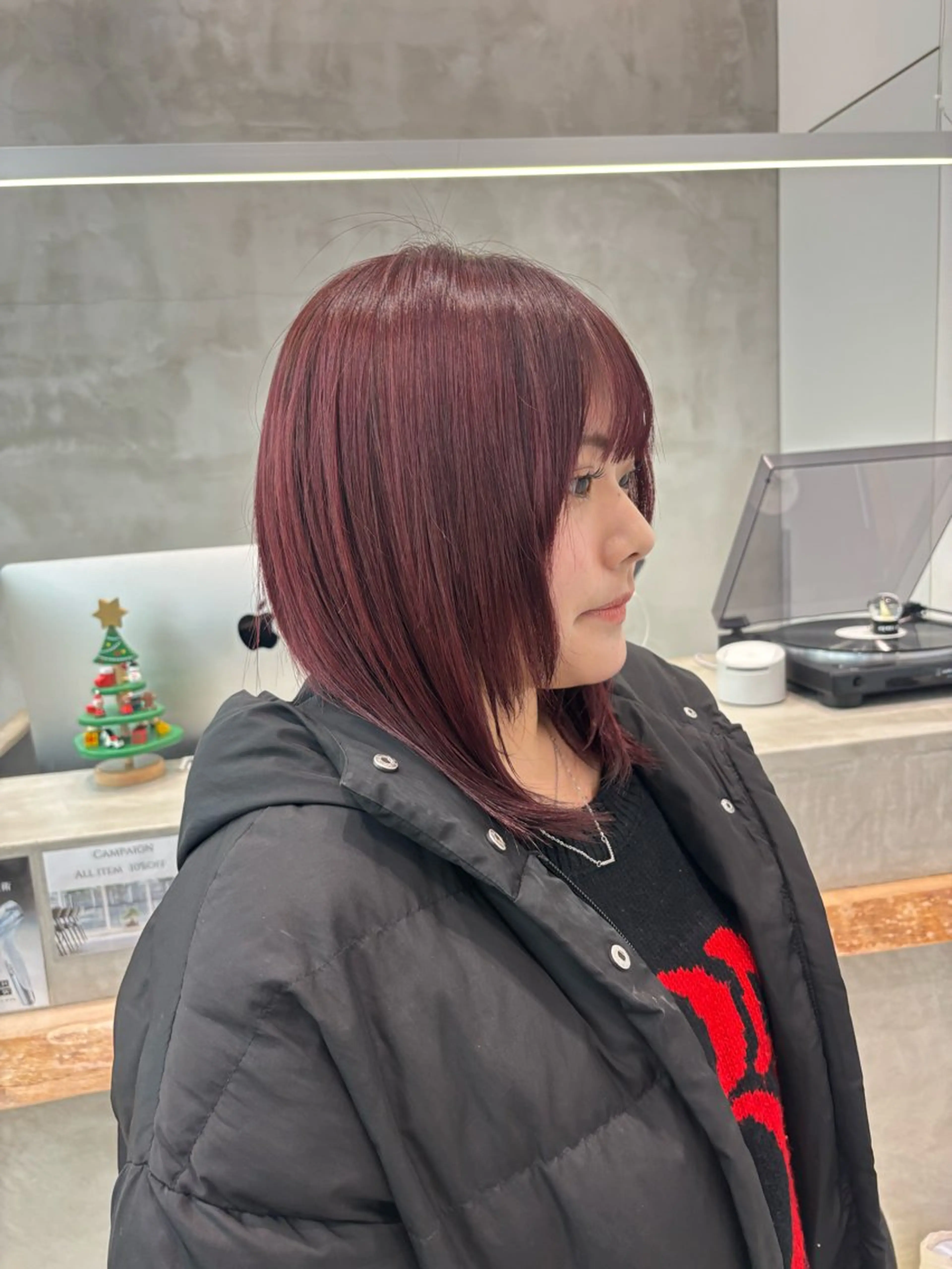 ショート ヘアカラー ALLY所属・🫧透明感カラー🫧 AYANAのヘアスタイル