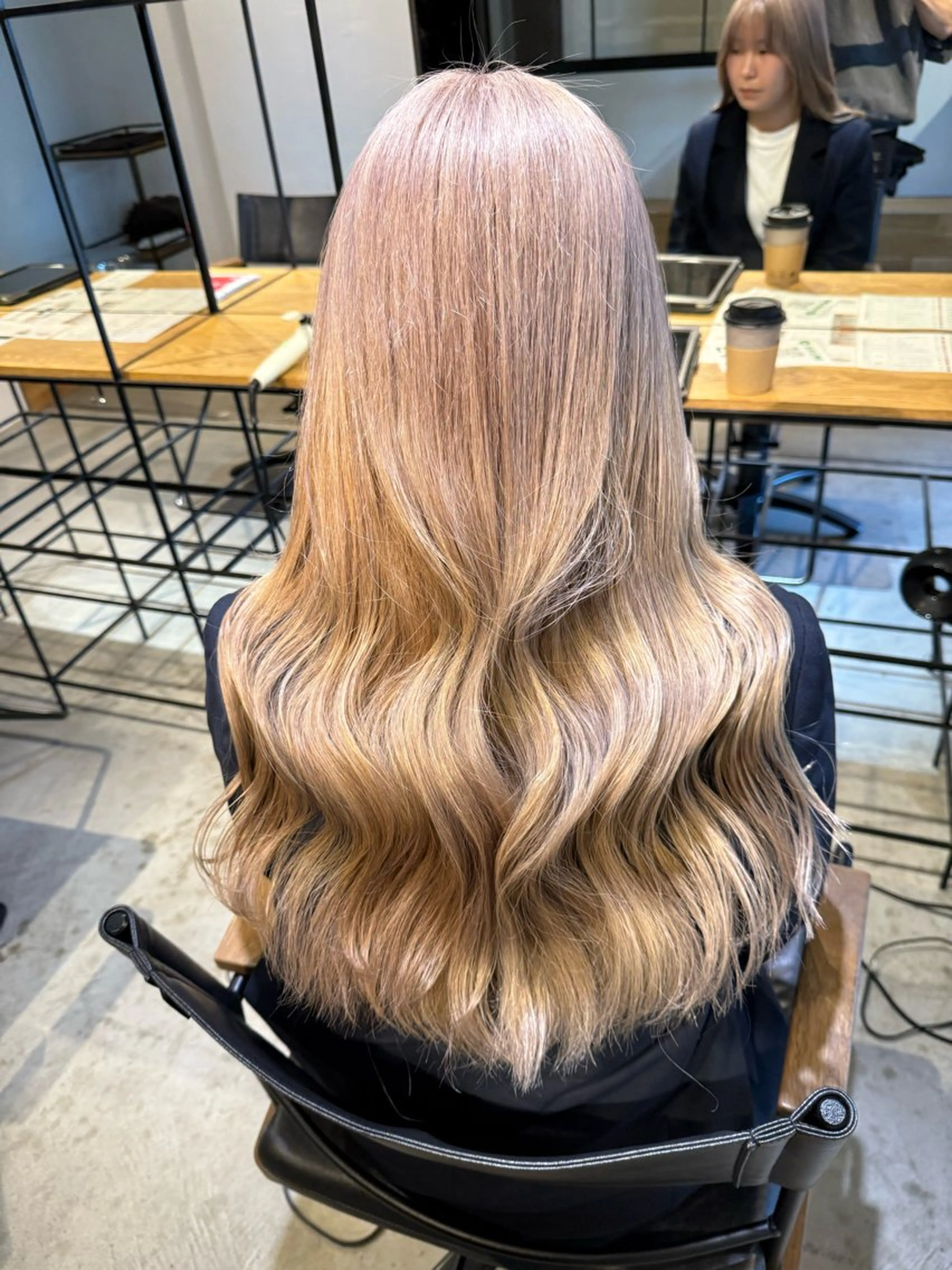 セミロング カット ヘアカラー トリートメント ダブルカラー/レイヤ ー新潟駅/谷口大海のヘアスタイル