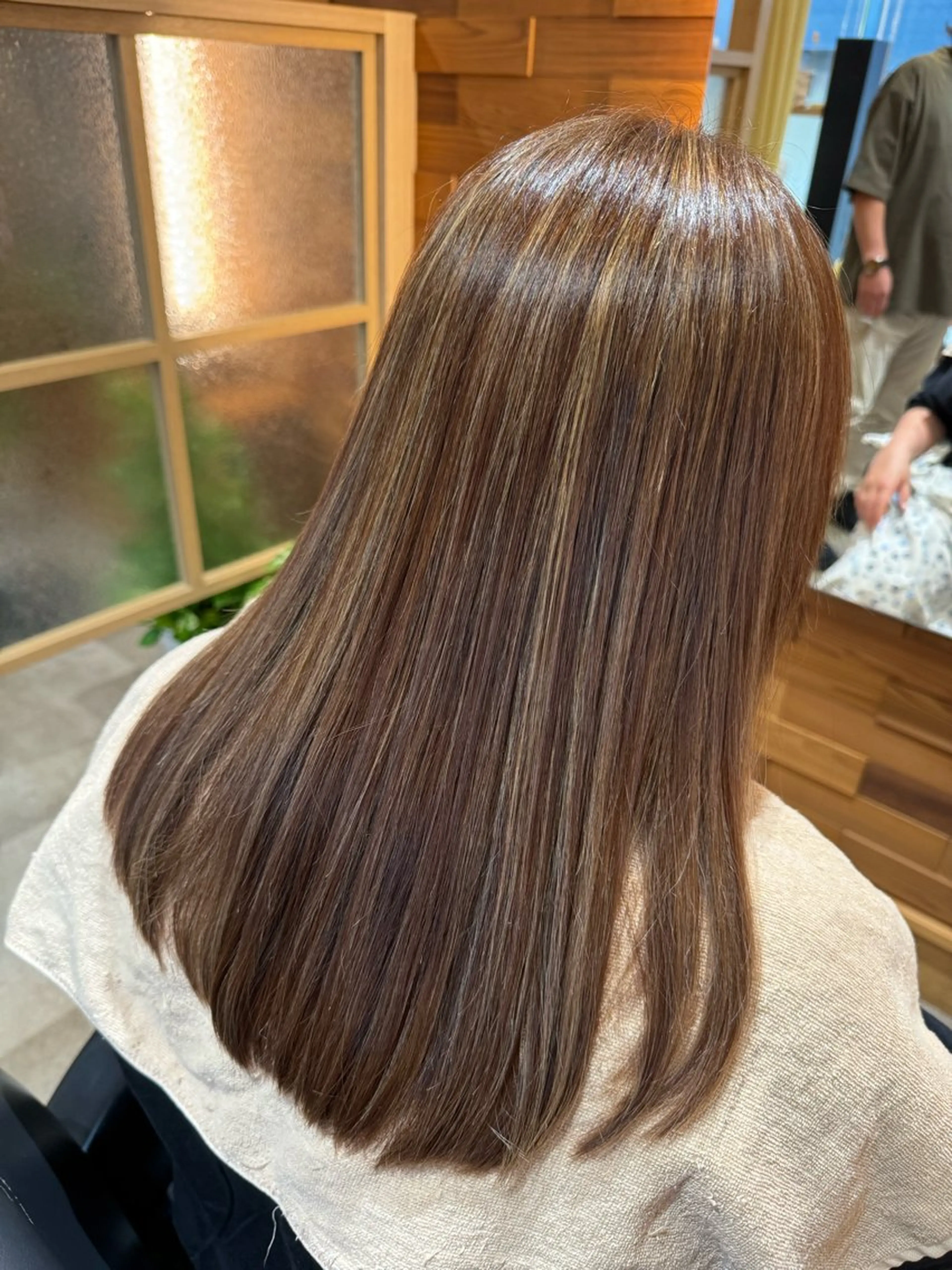 縮毛矯正+ドライの写真