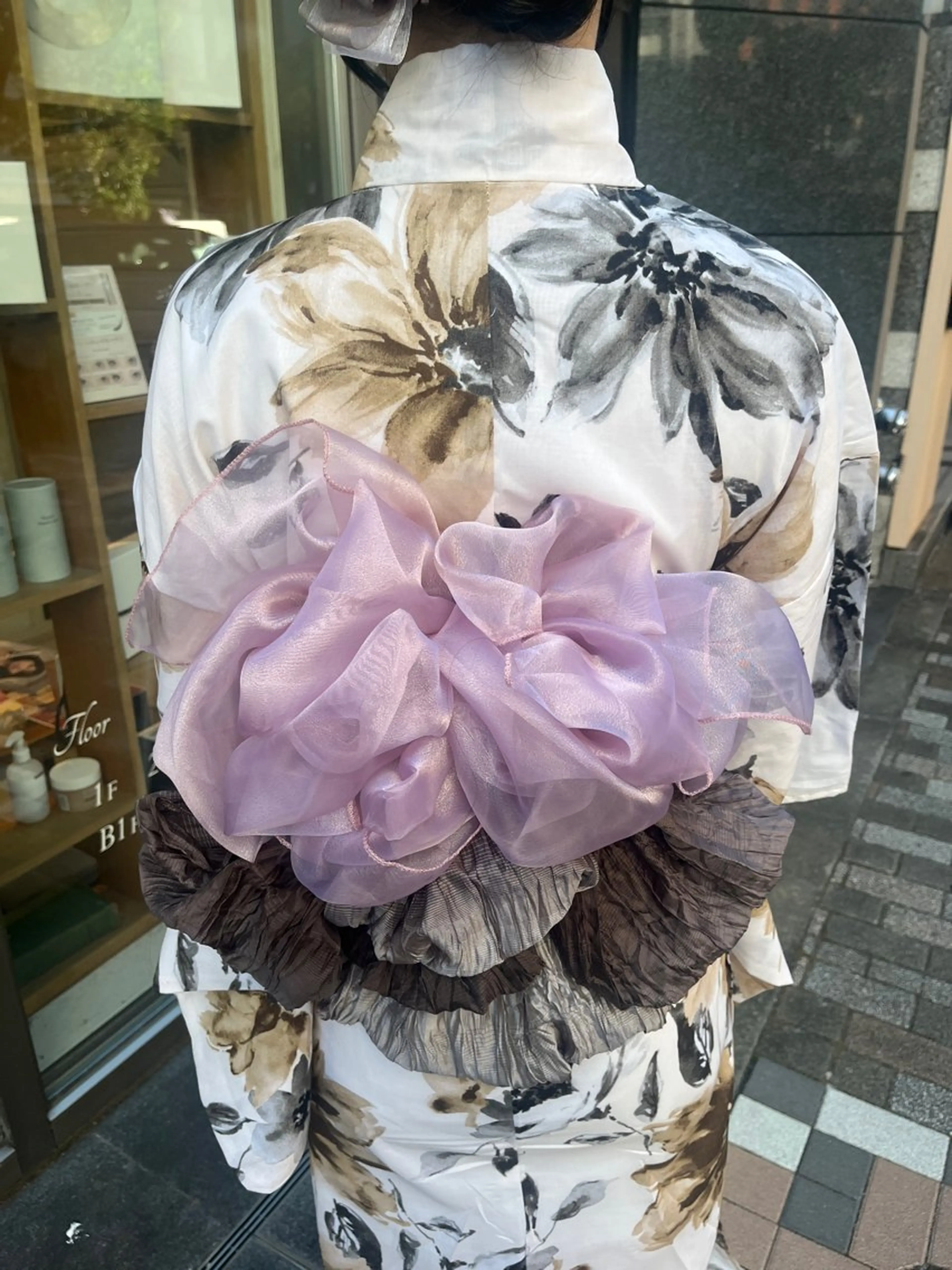 Miwa🦋渋谷/ 透明感カラー/セットのヘアスタイル