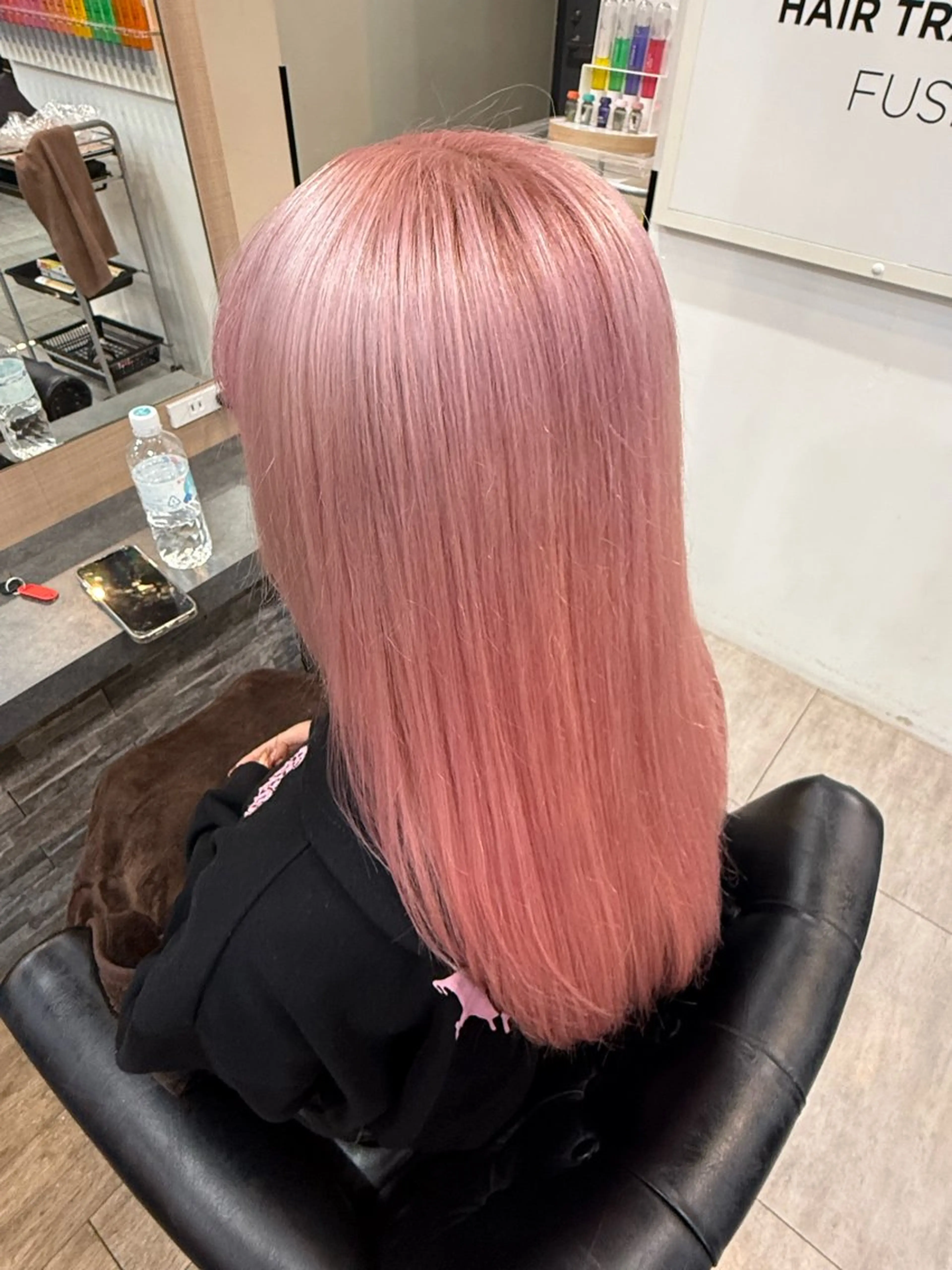 ロング カット ヘアカラー トリートメント Lapis ちはなのヘアスタイル