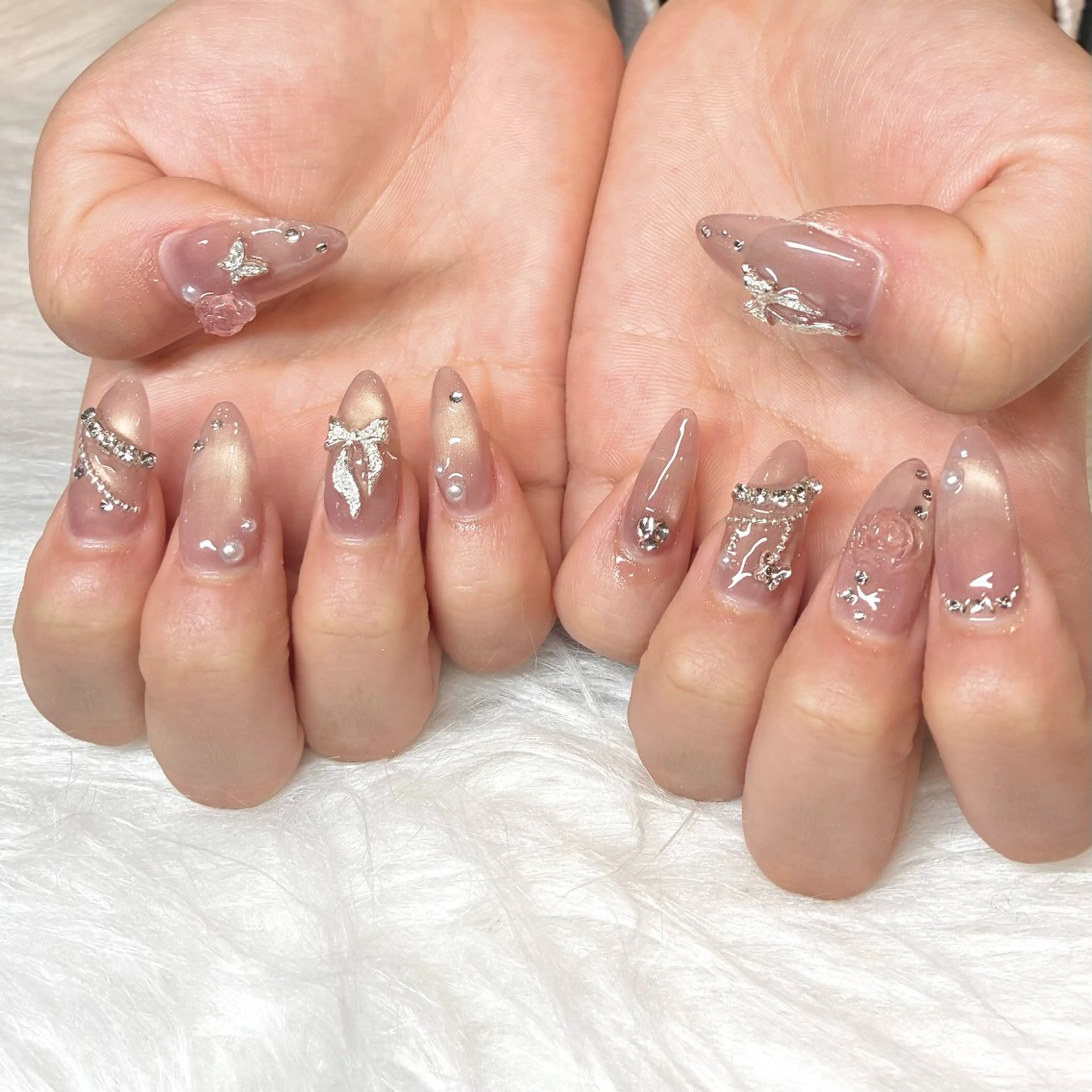 ネイル ハンドネイル HANA ソブエのネイルデザイン