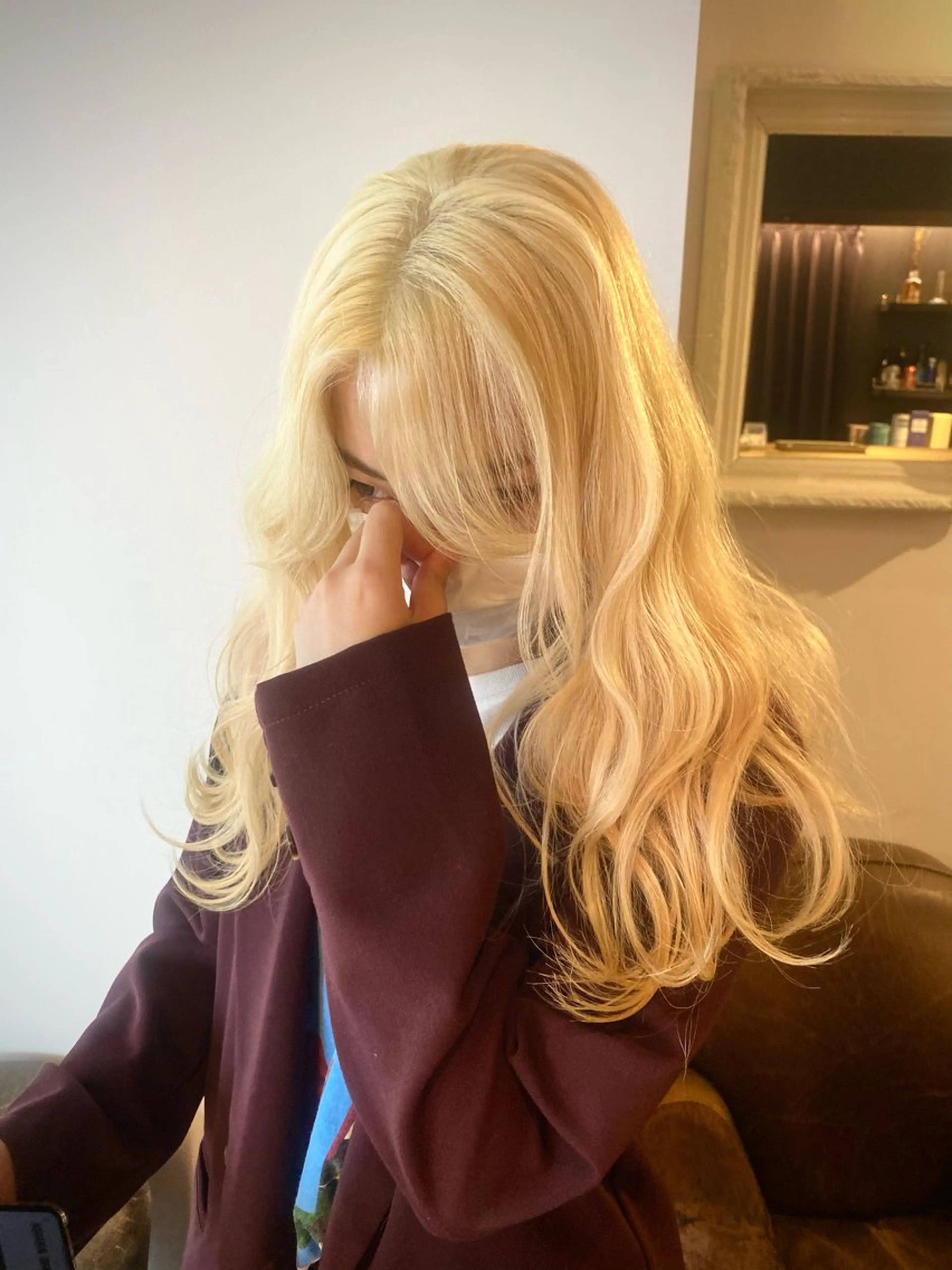 ロング カラー 只野 真衣のヘアスタイル