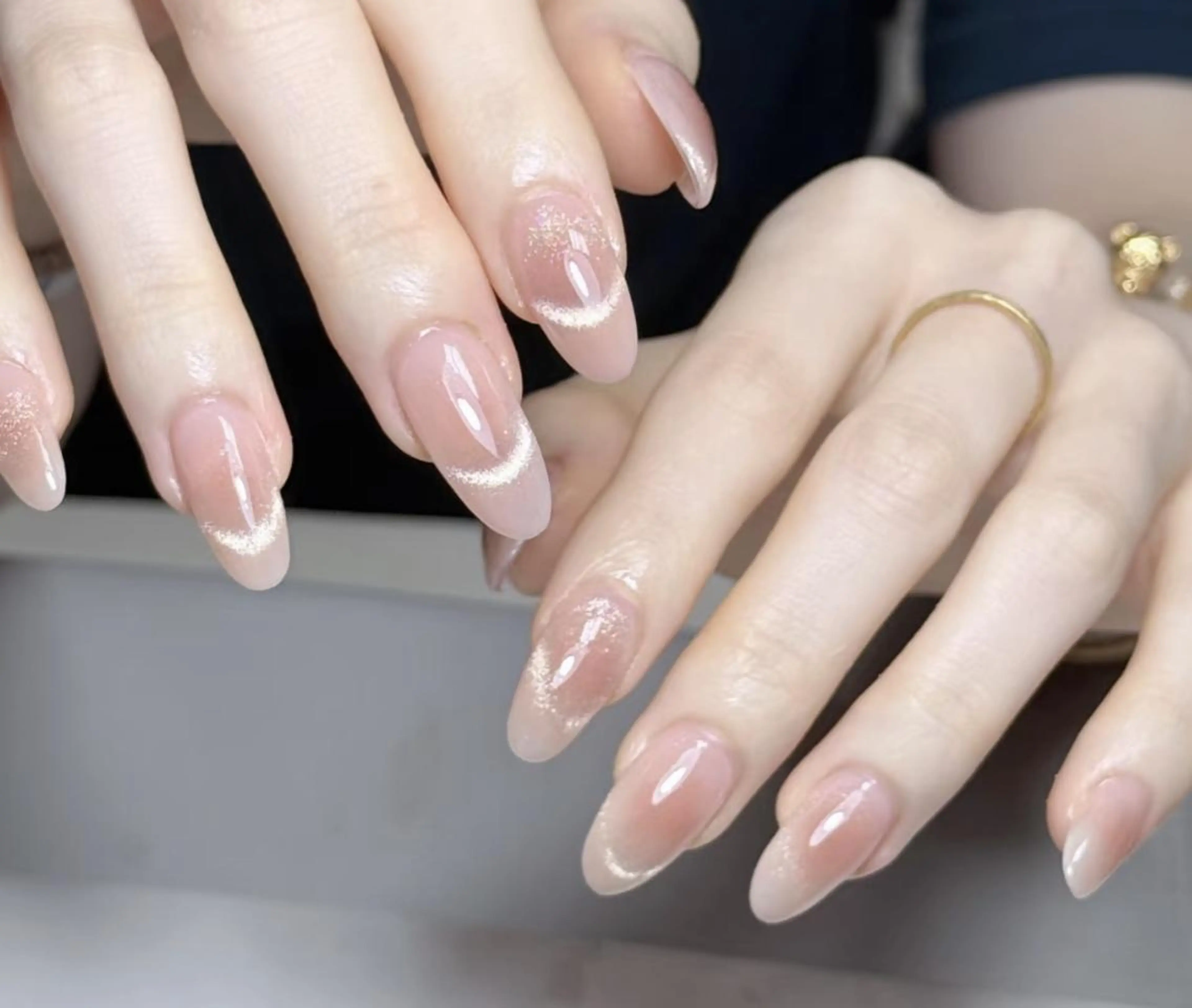 ネイル ハンドネイル By moonネイル 🌷ワンホン/韓国風のネイルデザイン