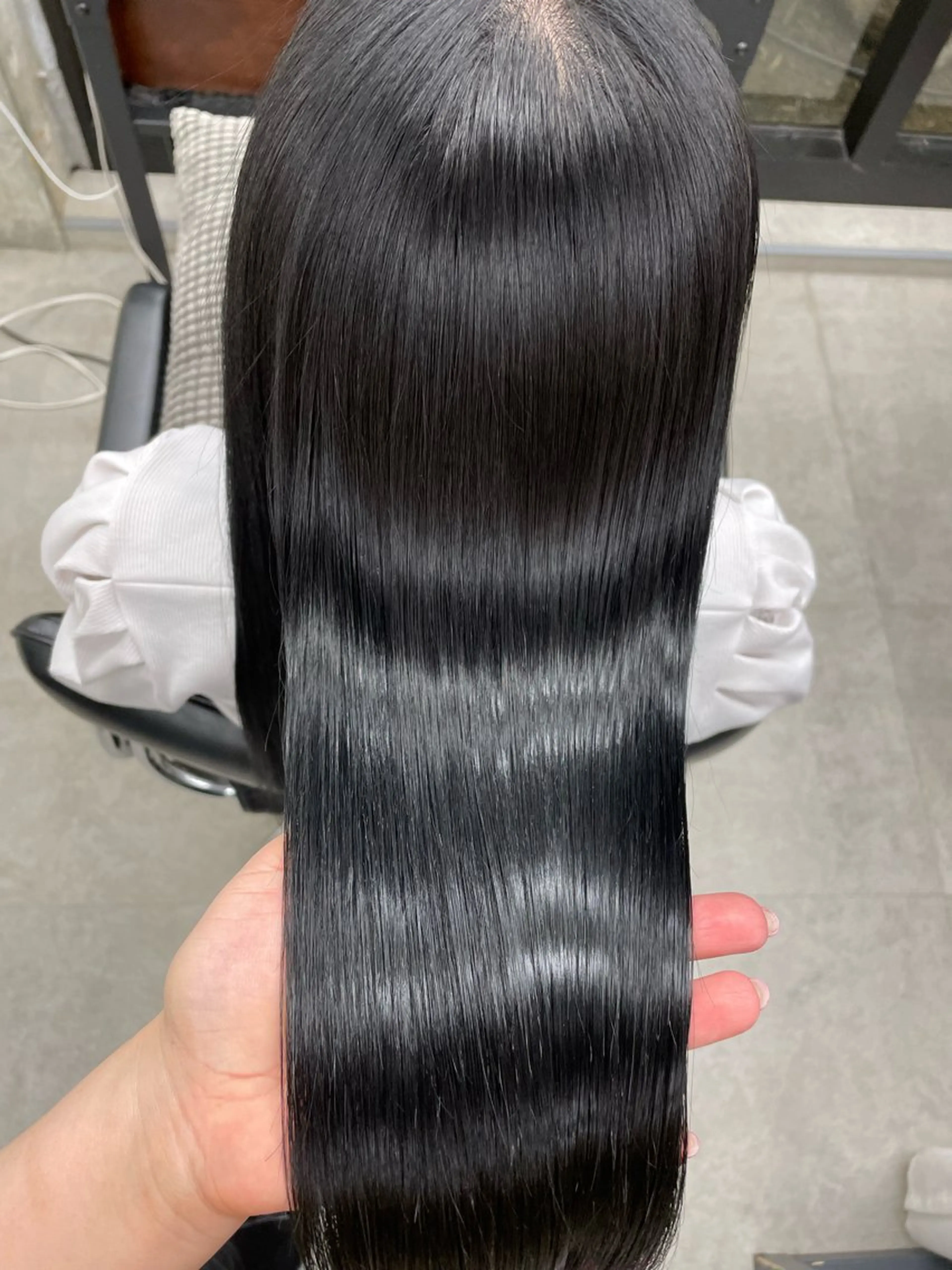 ロング カラー 髪質改善 韓国風ヘア 縮毛矯正 トリートメント カット ヘアカラー 縮毛矯正 トリートメント すぐ巻ける縮毛矯正 🍀勝倉　麗のヘアスタイル