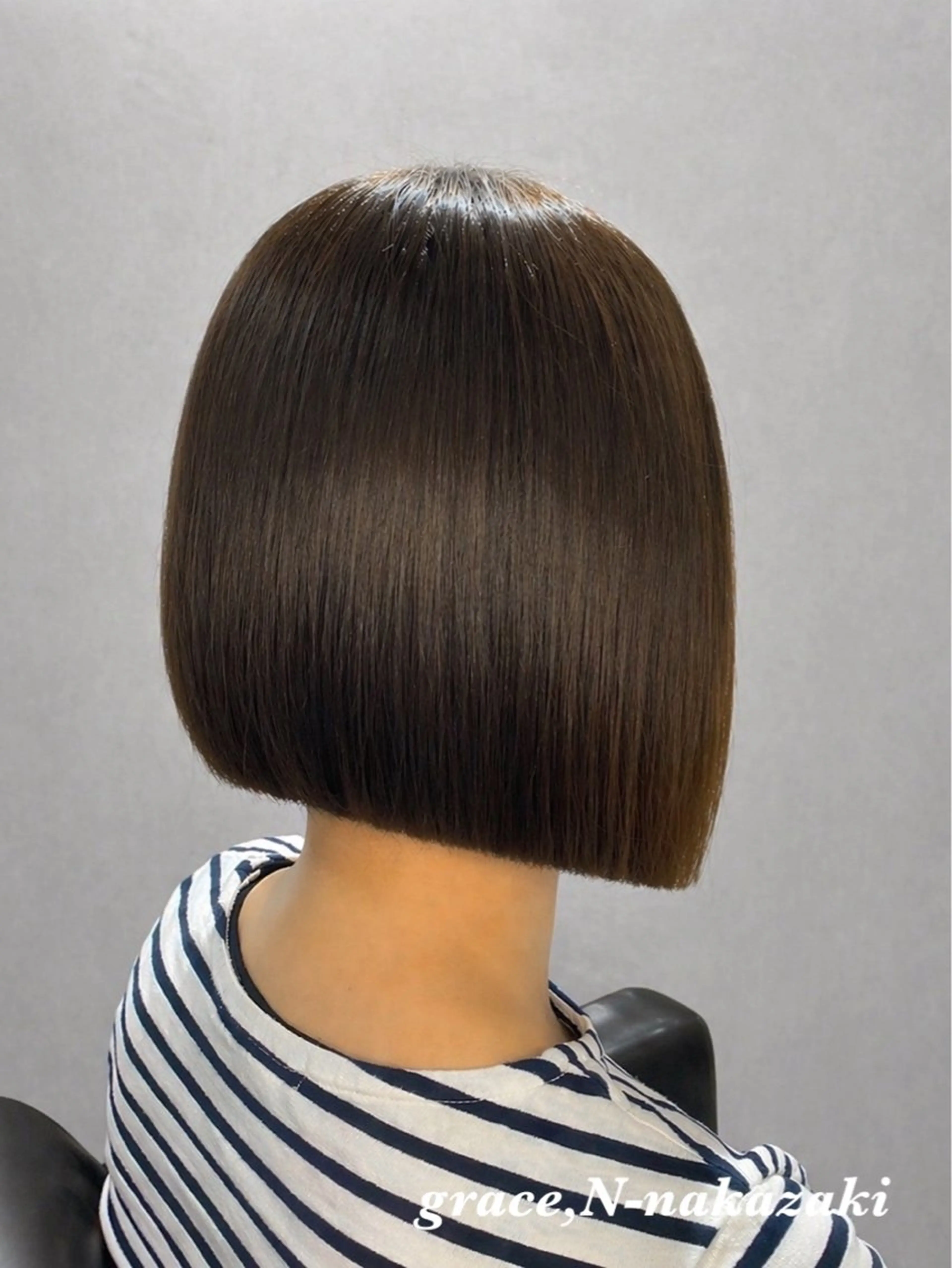 【柔らかく自然な仕上がり】酸性ストレート＋カット＋トリートメント¥21,000の写真