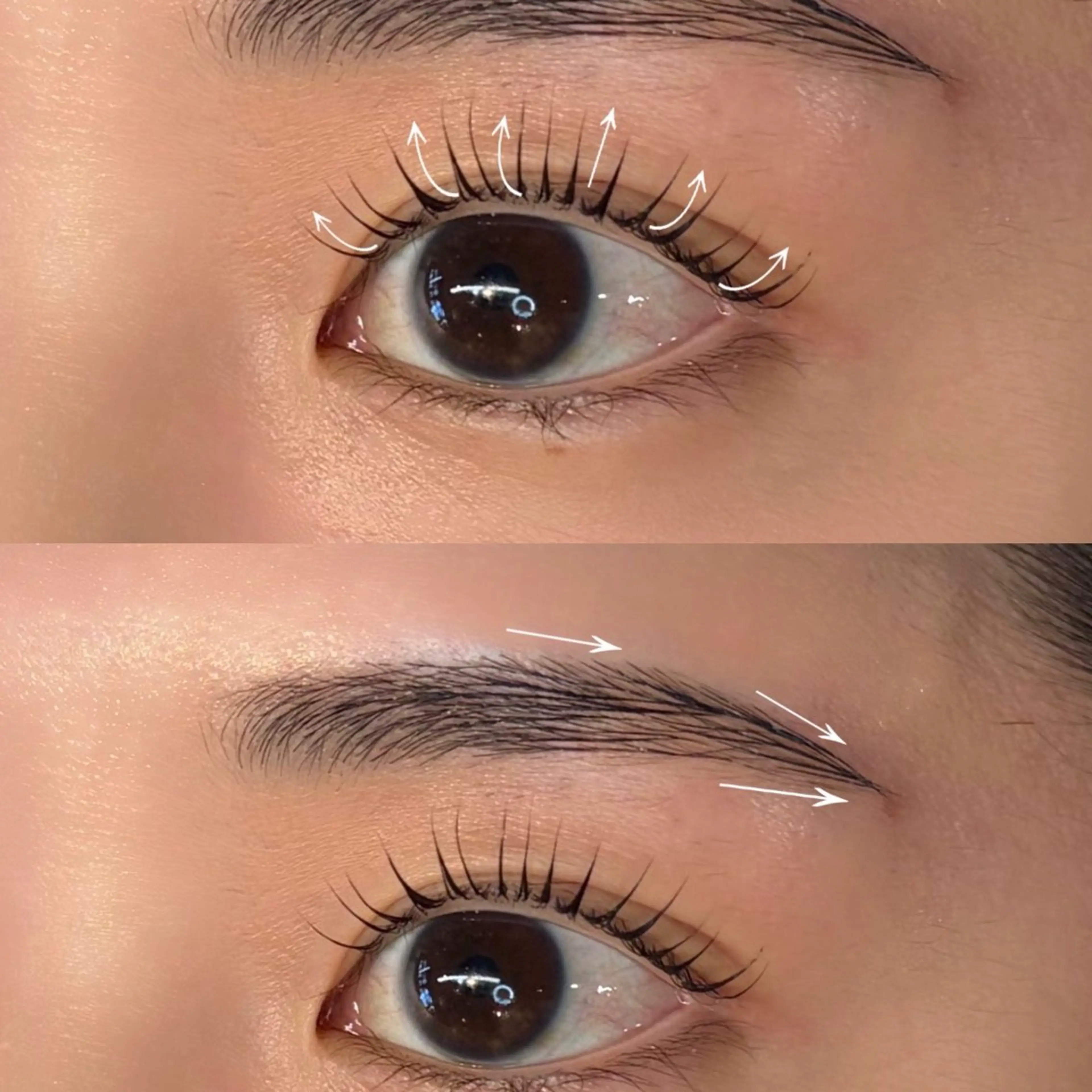 【4/22.24限定✨️】【スッキリした印象に！】似合わせまつ毛パーマ+アイブロウスタイリング🪄の写真