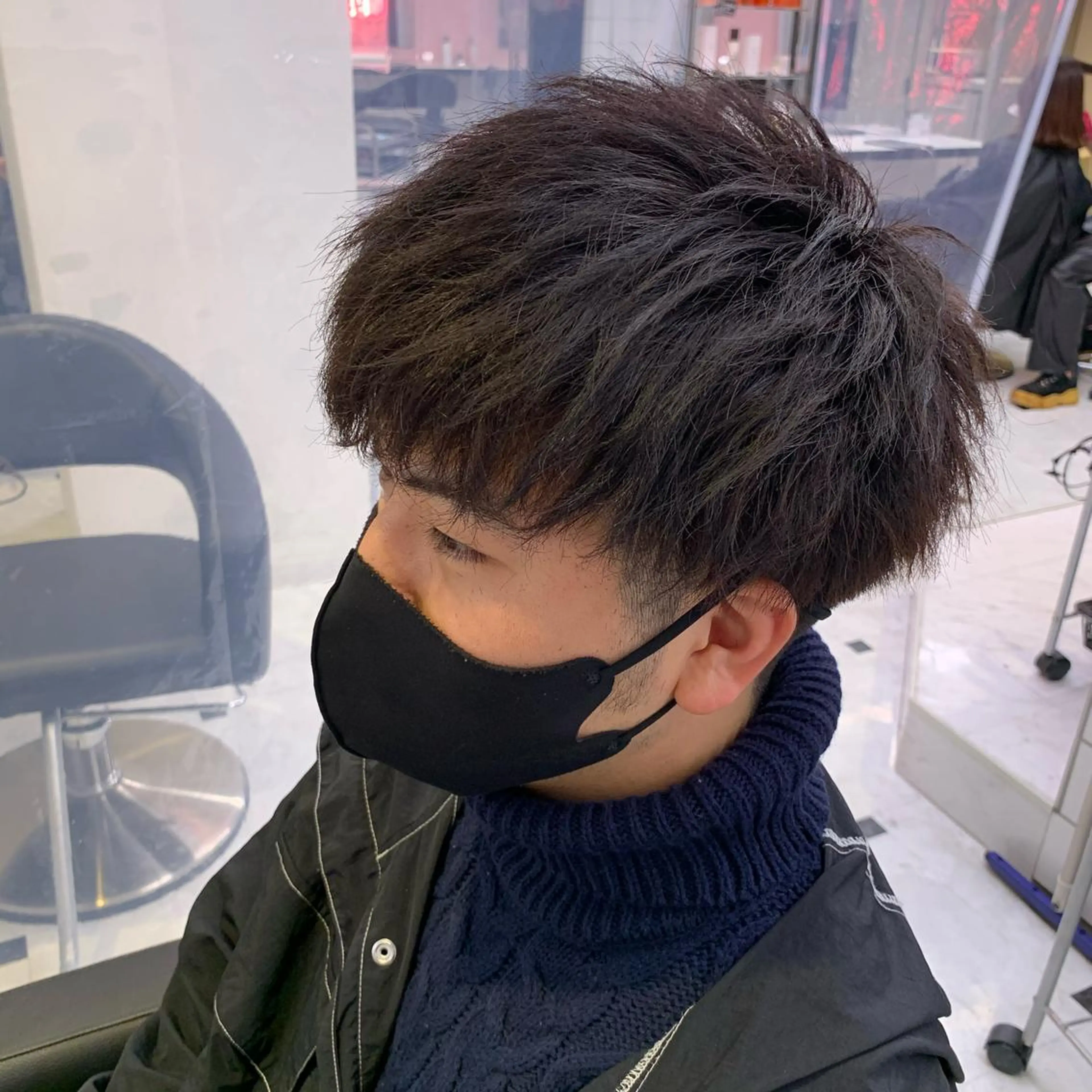 ショート カラー パーマ ヘアアレンジ メンズ 🌈トレンドヘア 🌈WATARU🌈のヘアスタイル