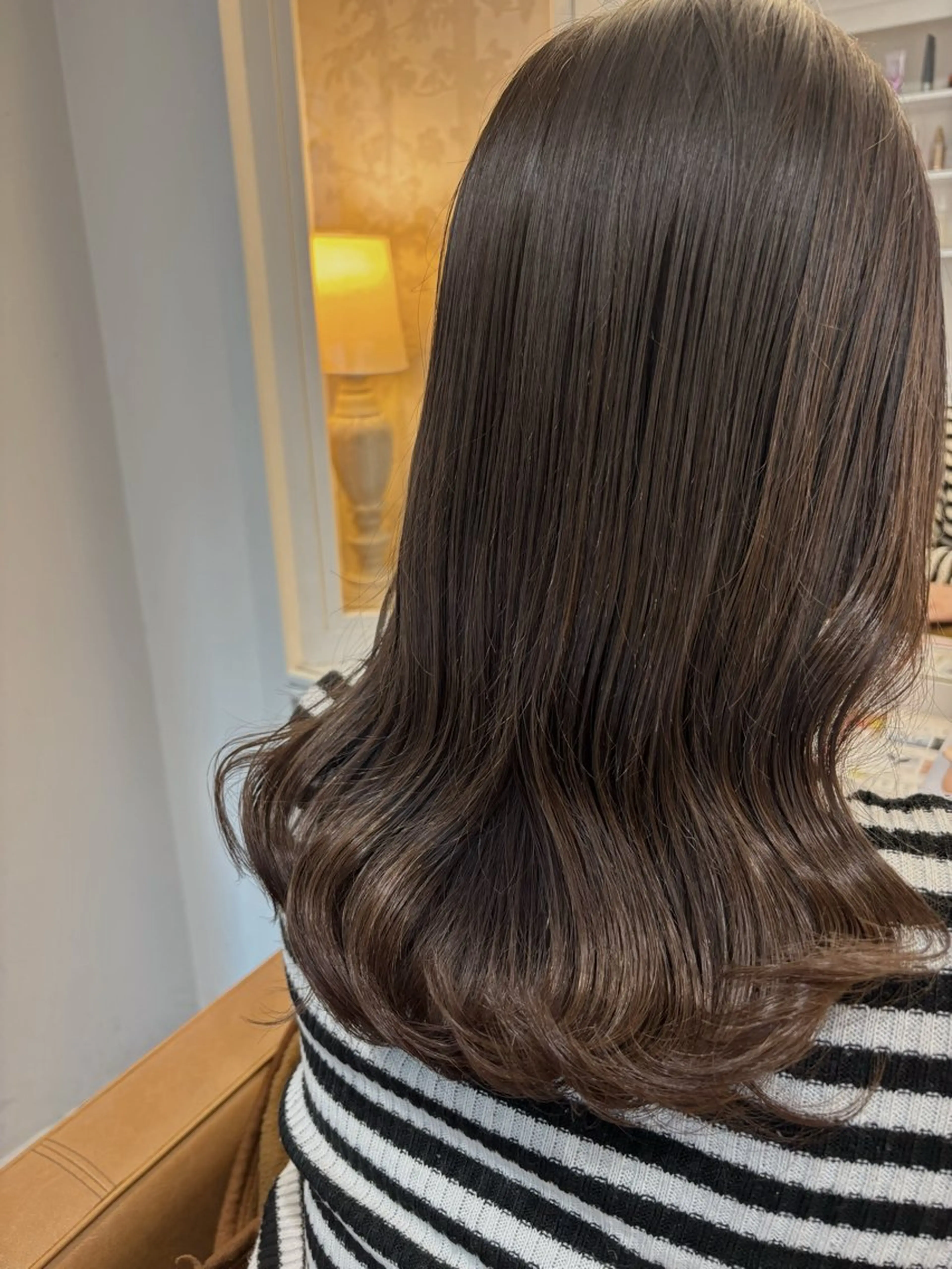 セミロング カラー 似合わせhair🎀 Manaのヘアスタイル