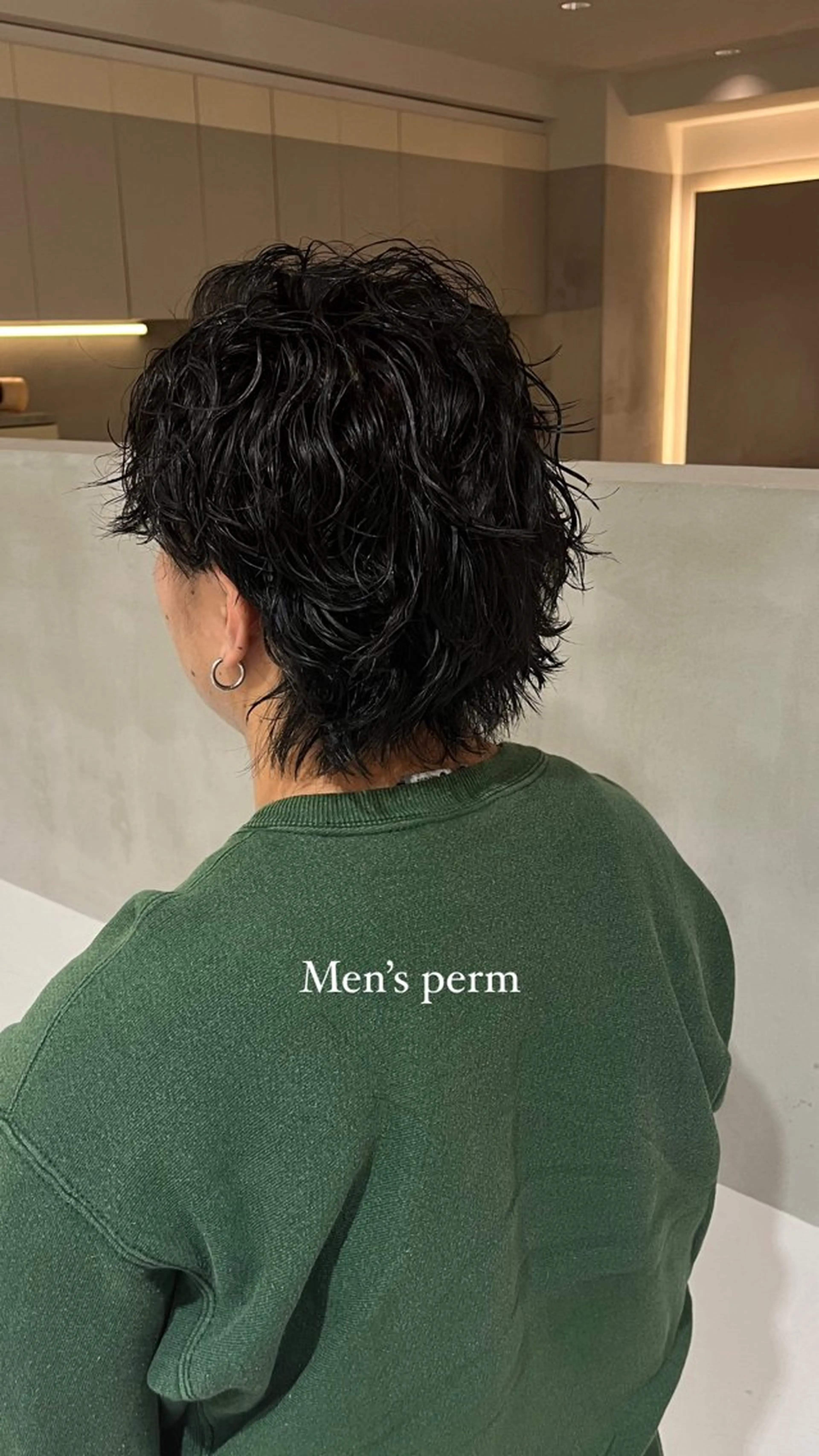 メンズ カット パーマ トリートメント ヘアセット ショート募集中/ ‎💐Kanaのヘアスタイル