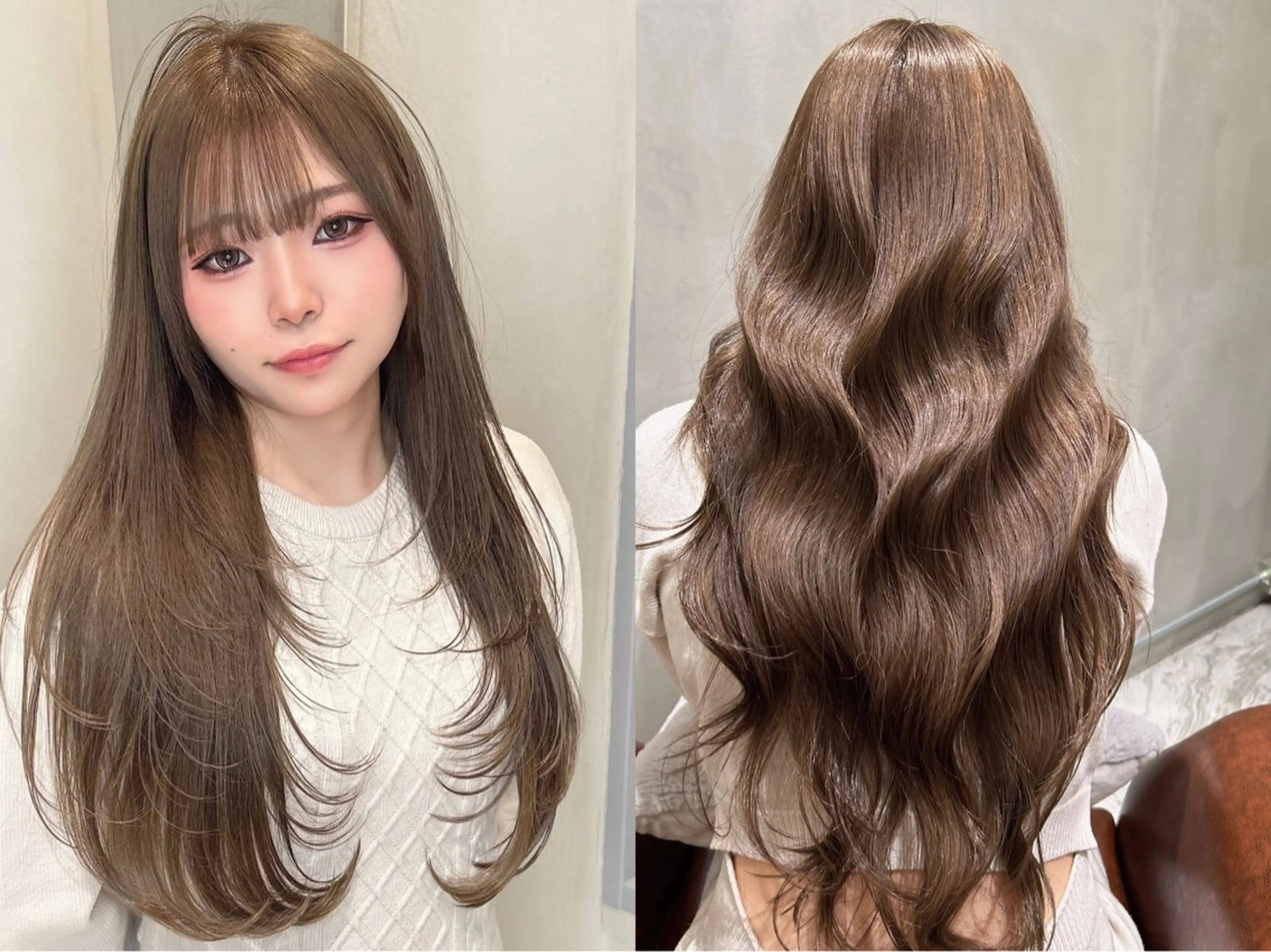 ロング カット ヘアカラー トリートメント 🥇KEN /レイヤー/カラーのヘアスタイル