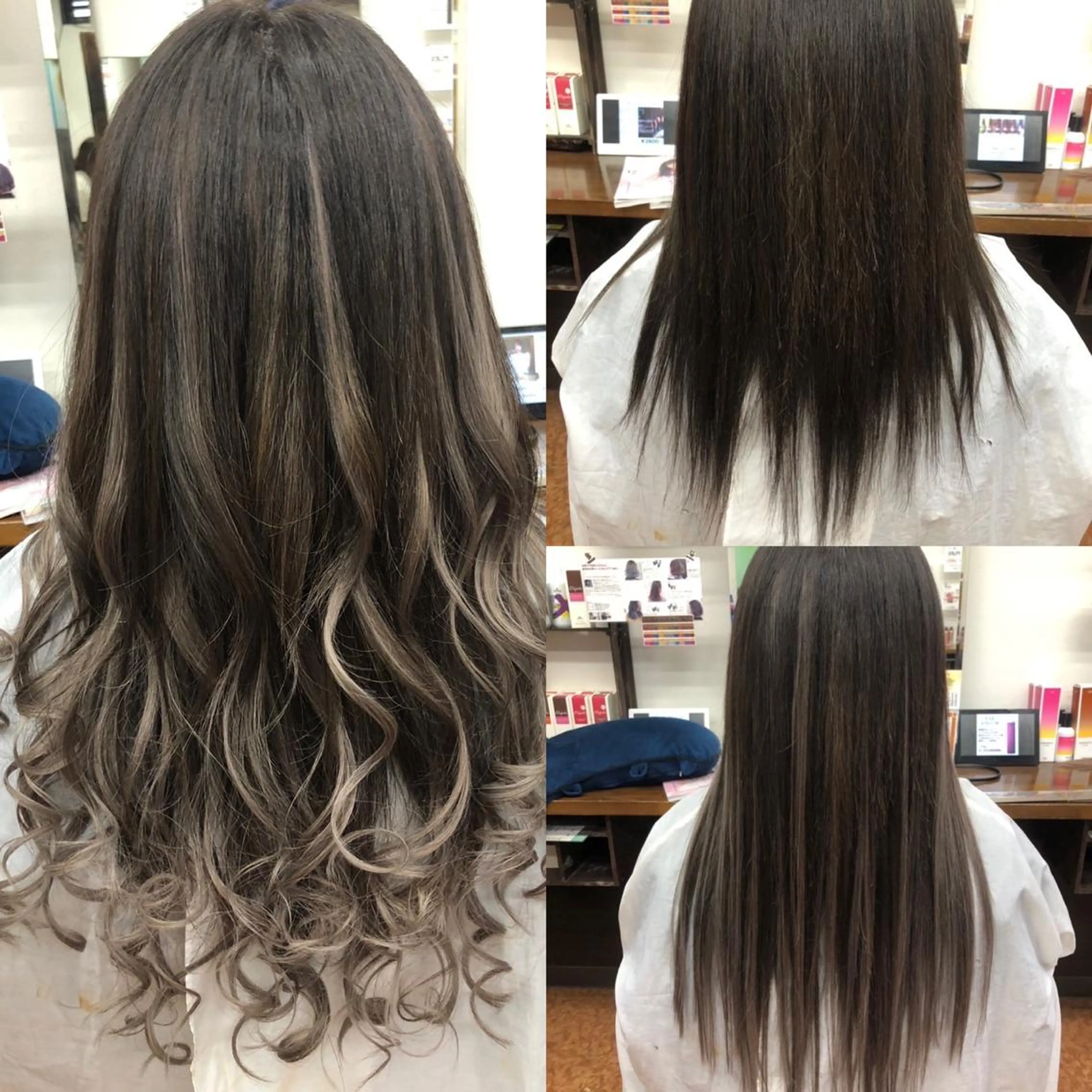 カラー ライブトレア YOSHIKIのヘアスタイル