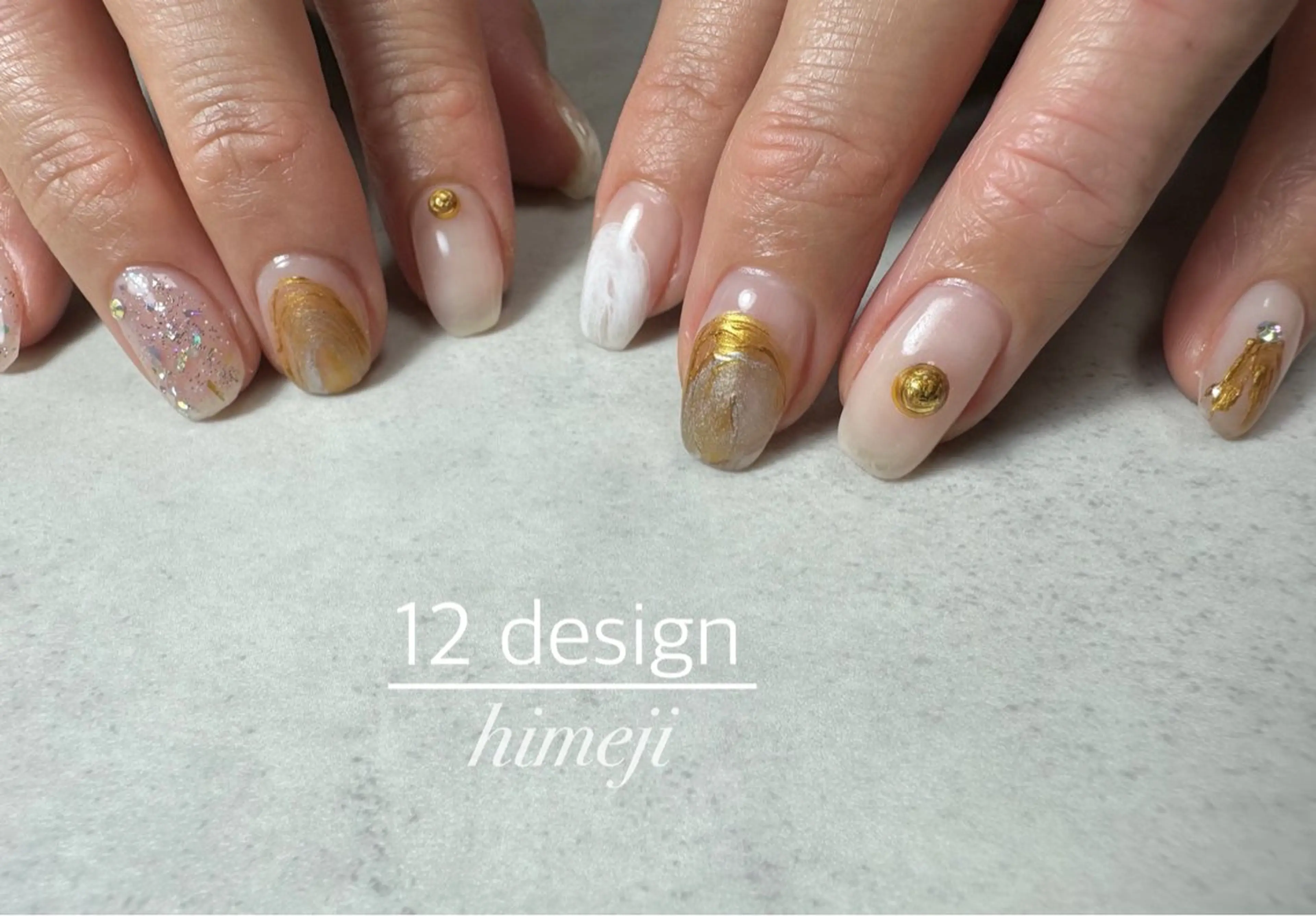 ネイル 12 designのネイルデザイン