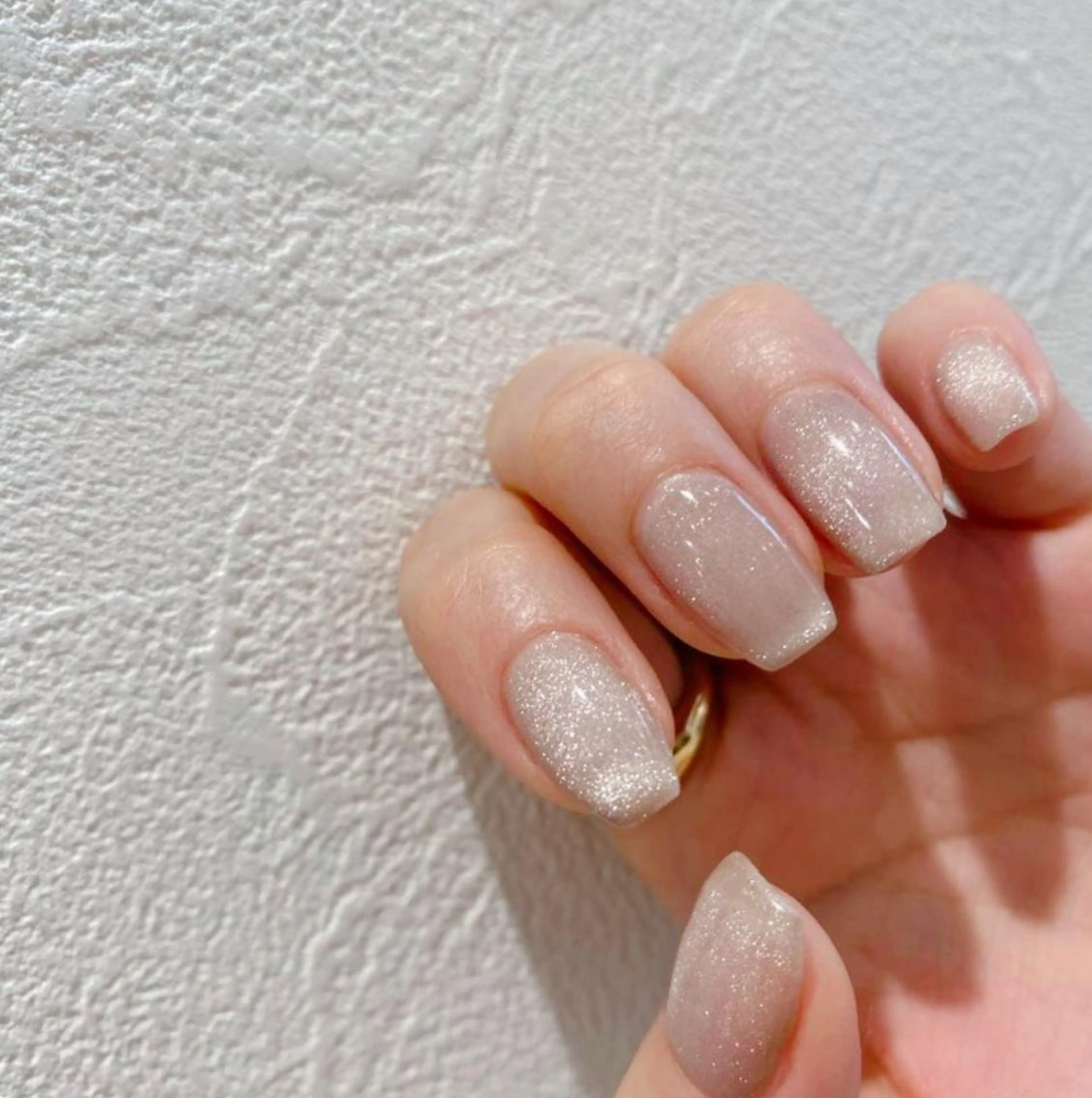 ネイル キラキラネイル マグネットネイル ハンドネイル Ann nailのネイルデザイン