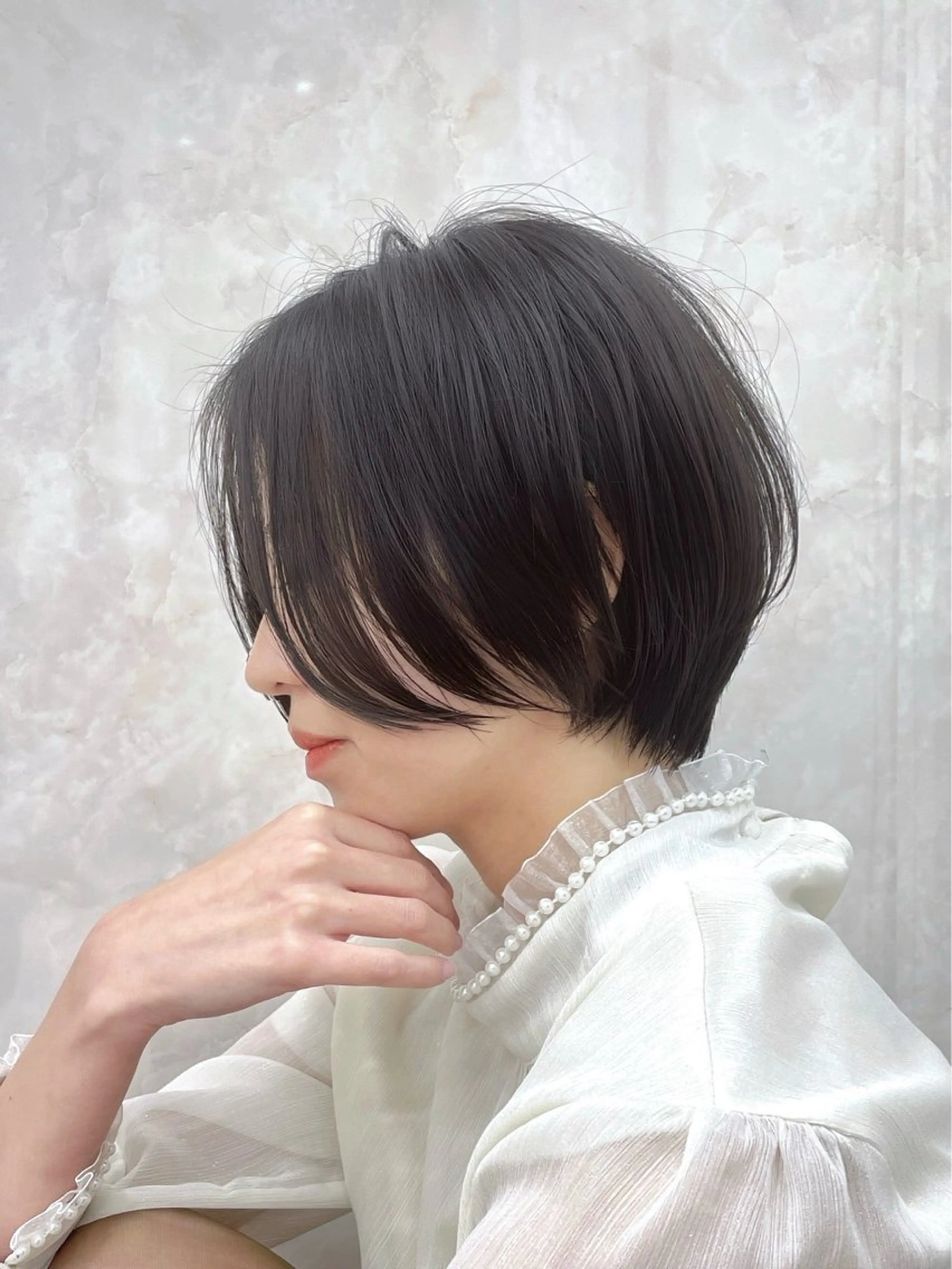 ショート 森田 真由香のヘアスタイル