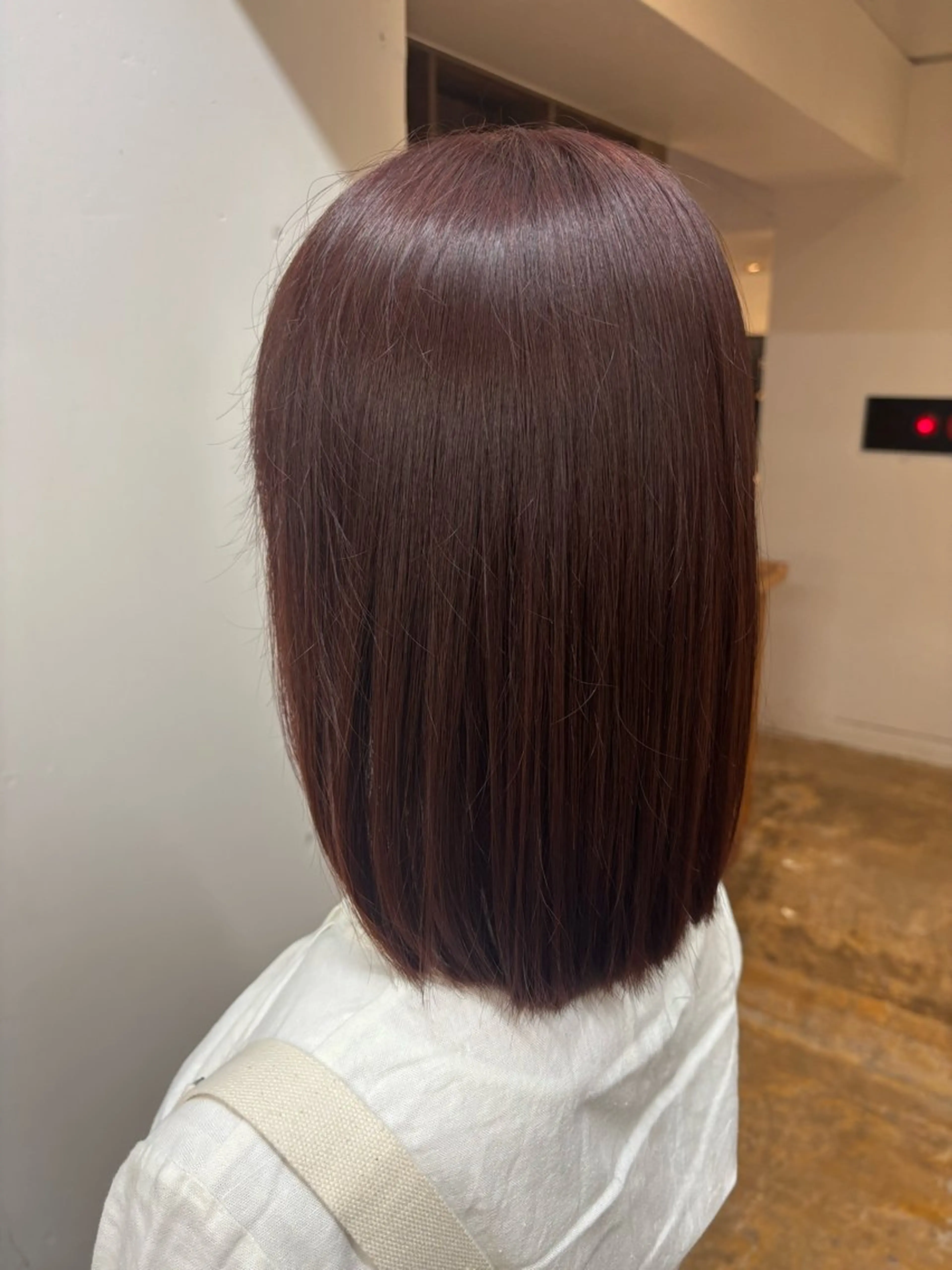 カラー ブラウンカラー 小熊 涼葉のヘアスタイル
