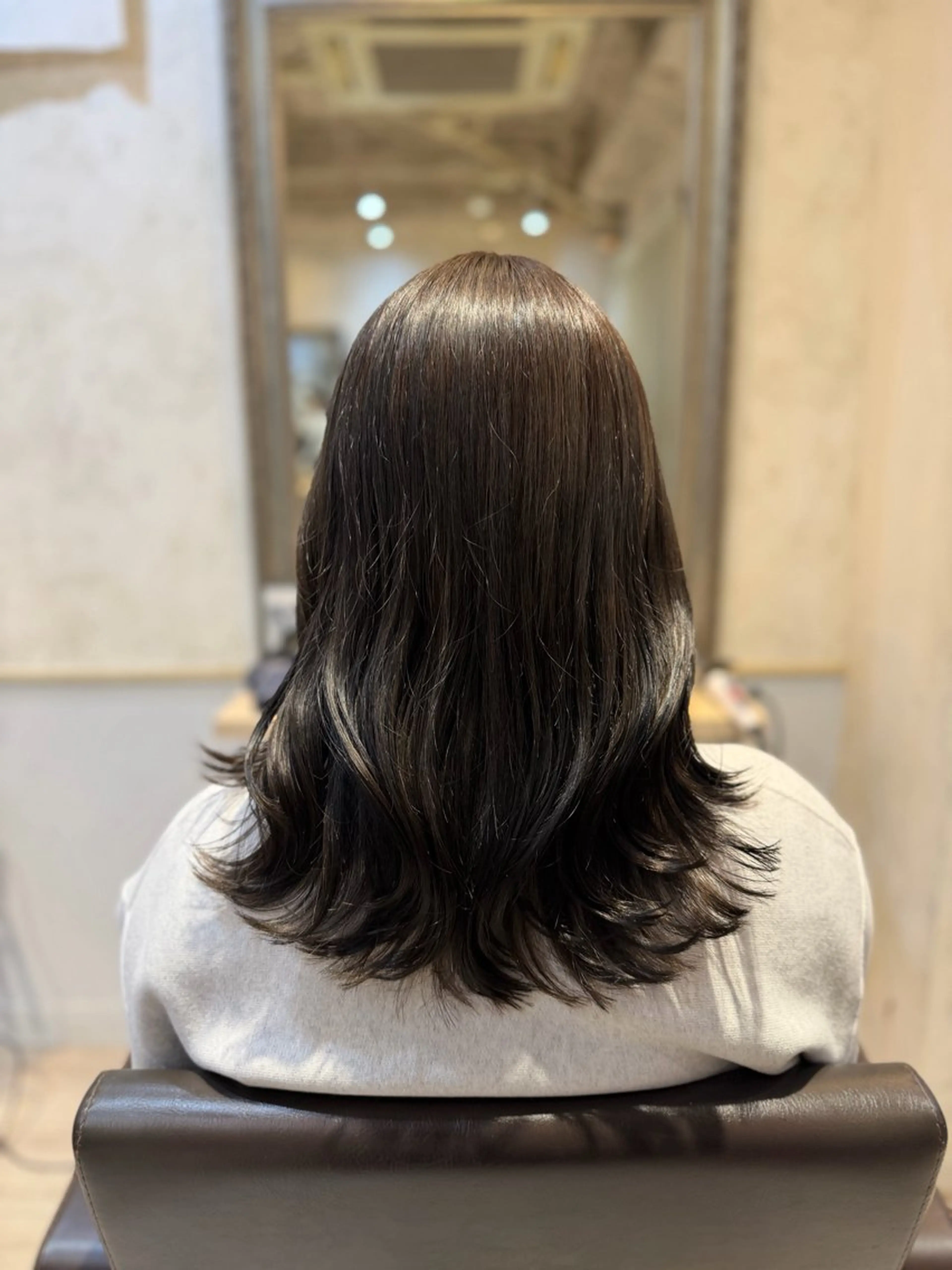 ミディアム Lutia 新宿 髪質改善/アカリ🎀のヘアスタイル