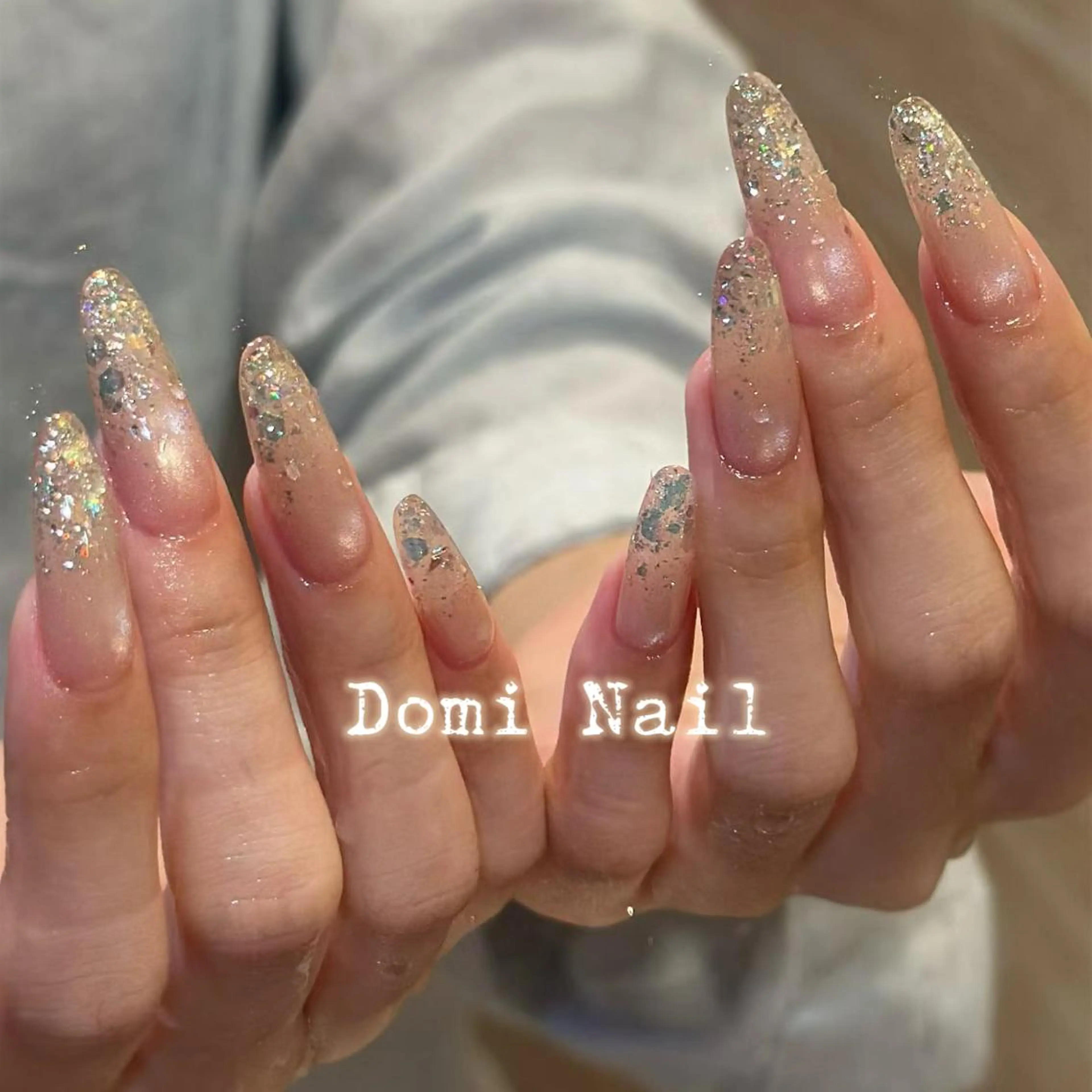 ネイル 持ち込み ネイルチップ ハンドネイル 渋谷 Domi Nailのネイルデザイン