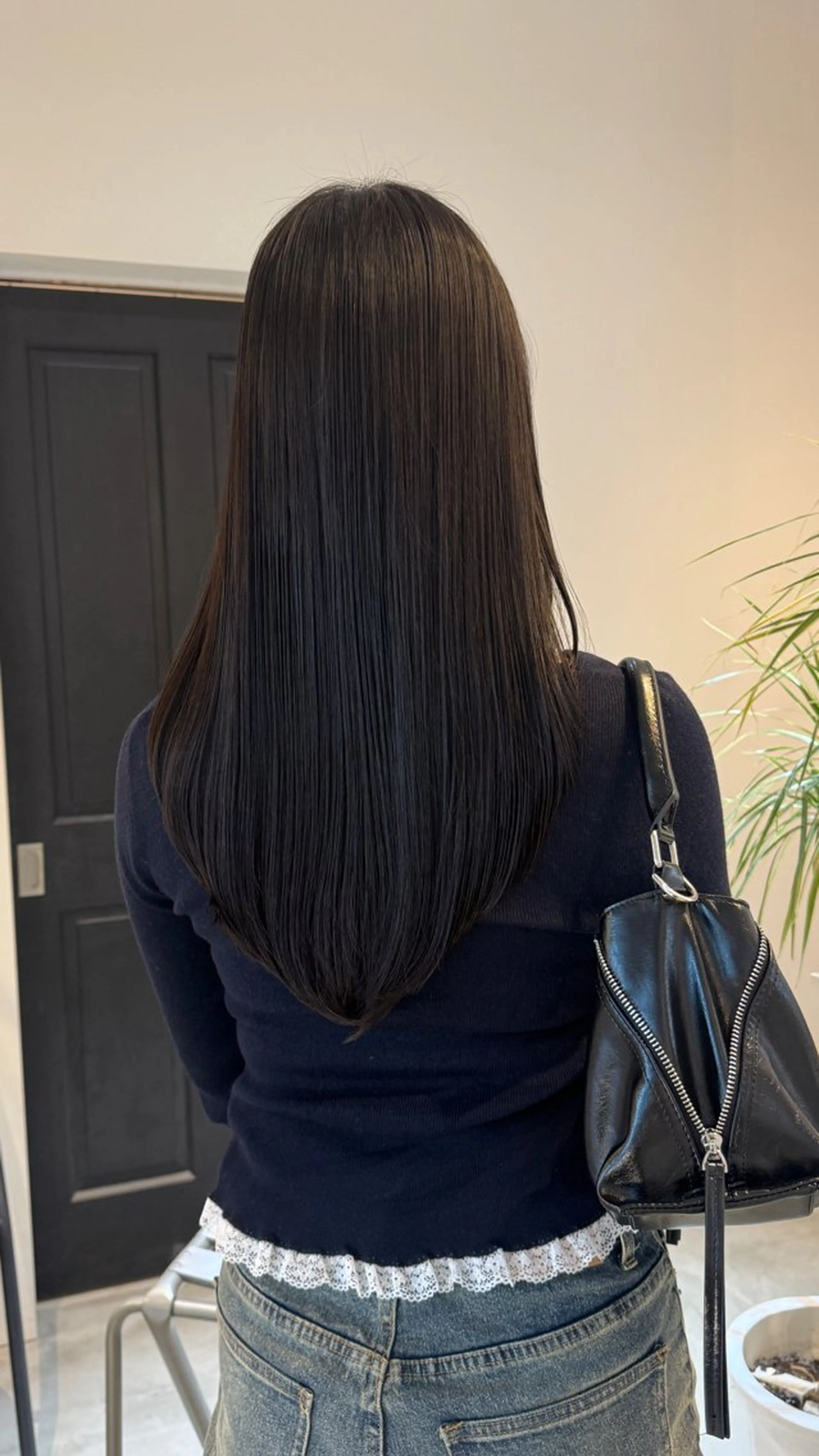 ロング カラー ヘアカラー トリートメント 華奈/オリーブ/ ベージュ/抜け感🥣のヘアスタイル