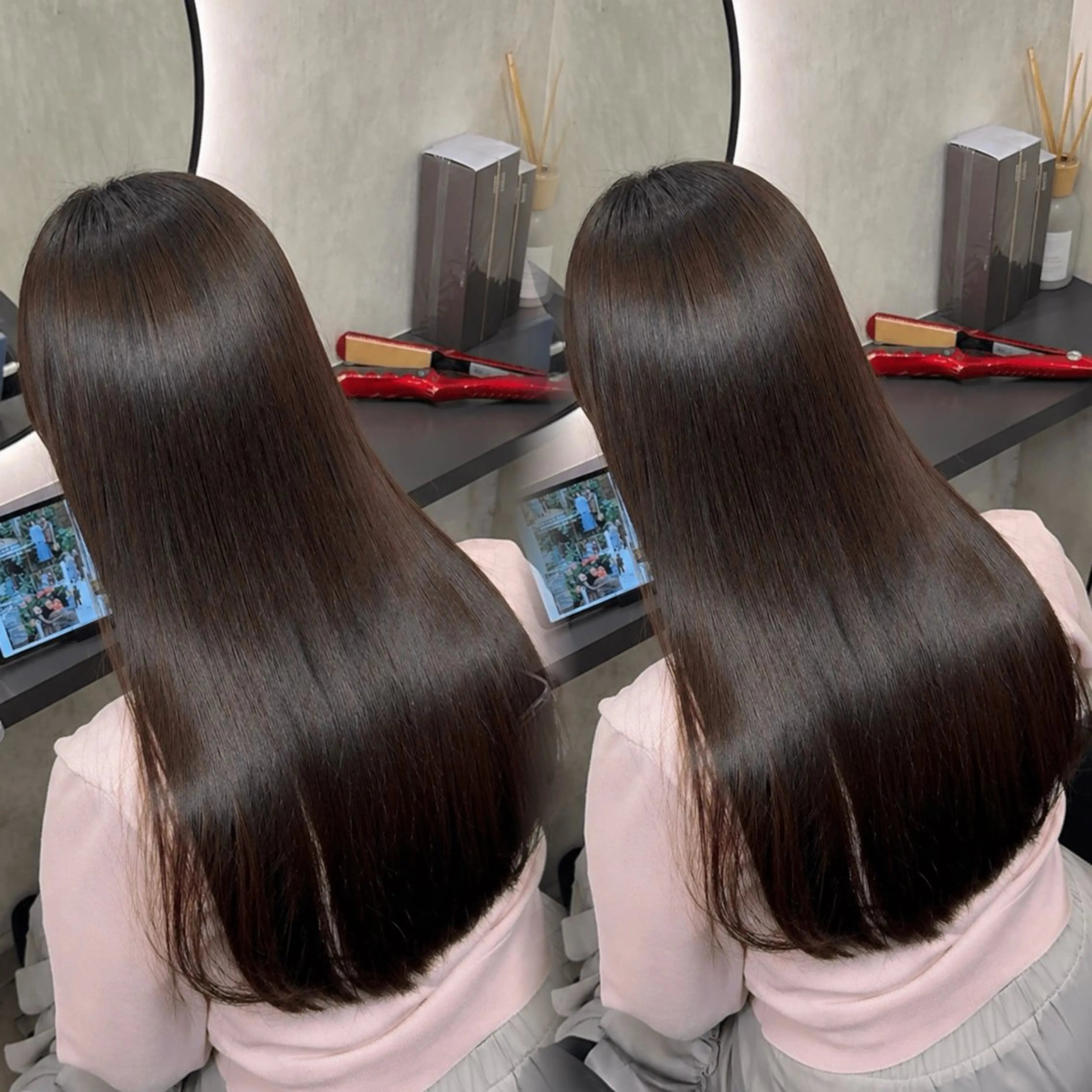 ロング ヘアアレンジ カット トリートメント 新宿 /髪質改善/ 縮毛矯正/ヒュウガのヘアスタイル