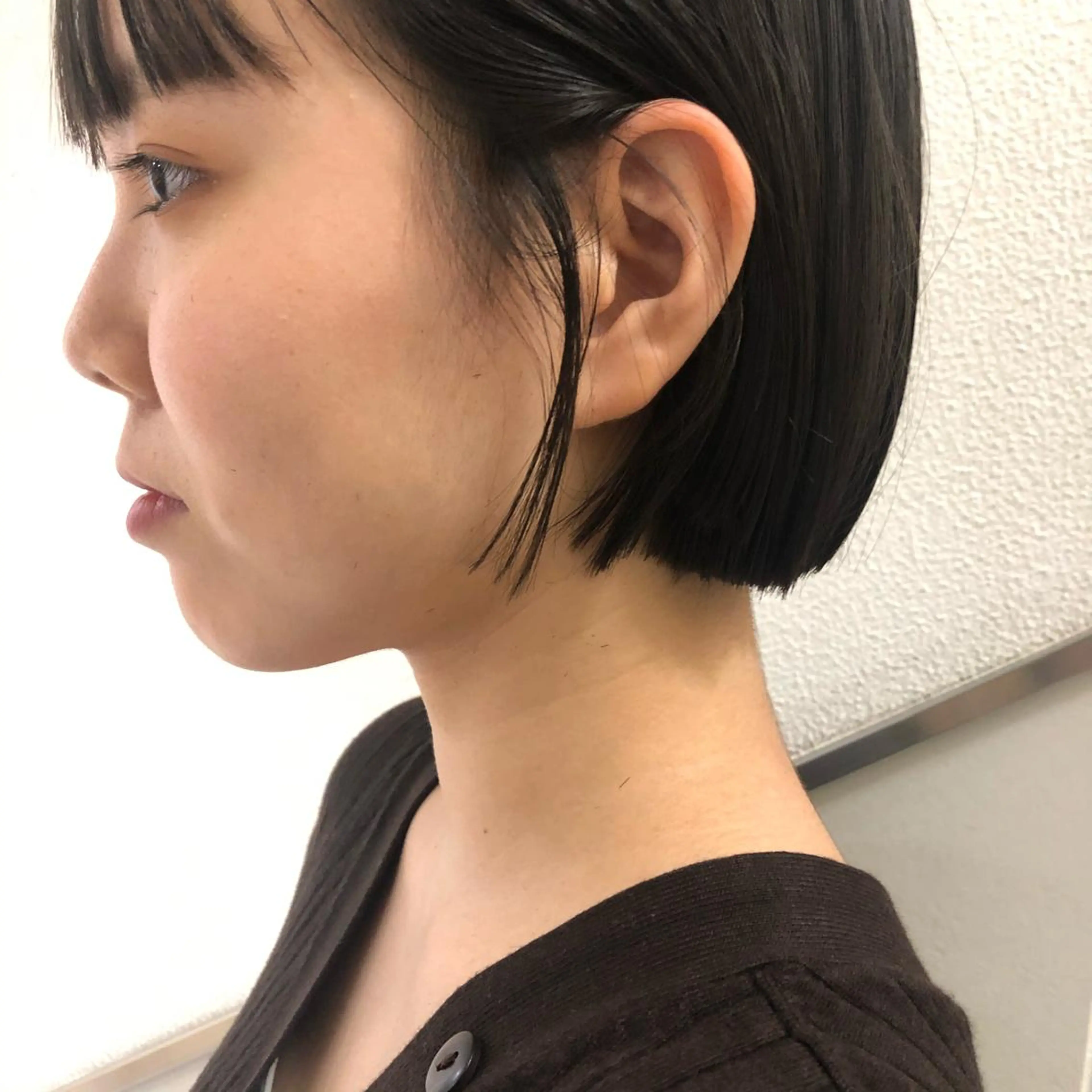 ショート カラー yuria /ボブ/ レイヤー/三宮のヘアスタイル