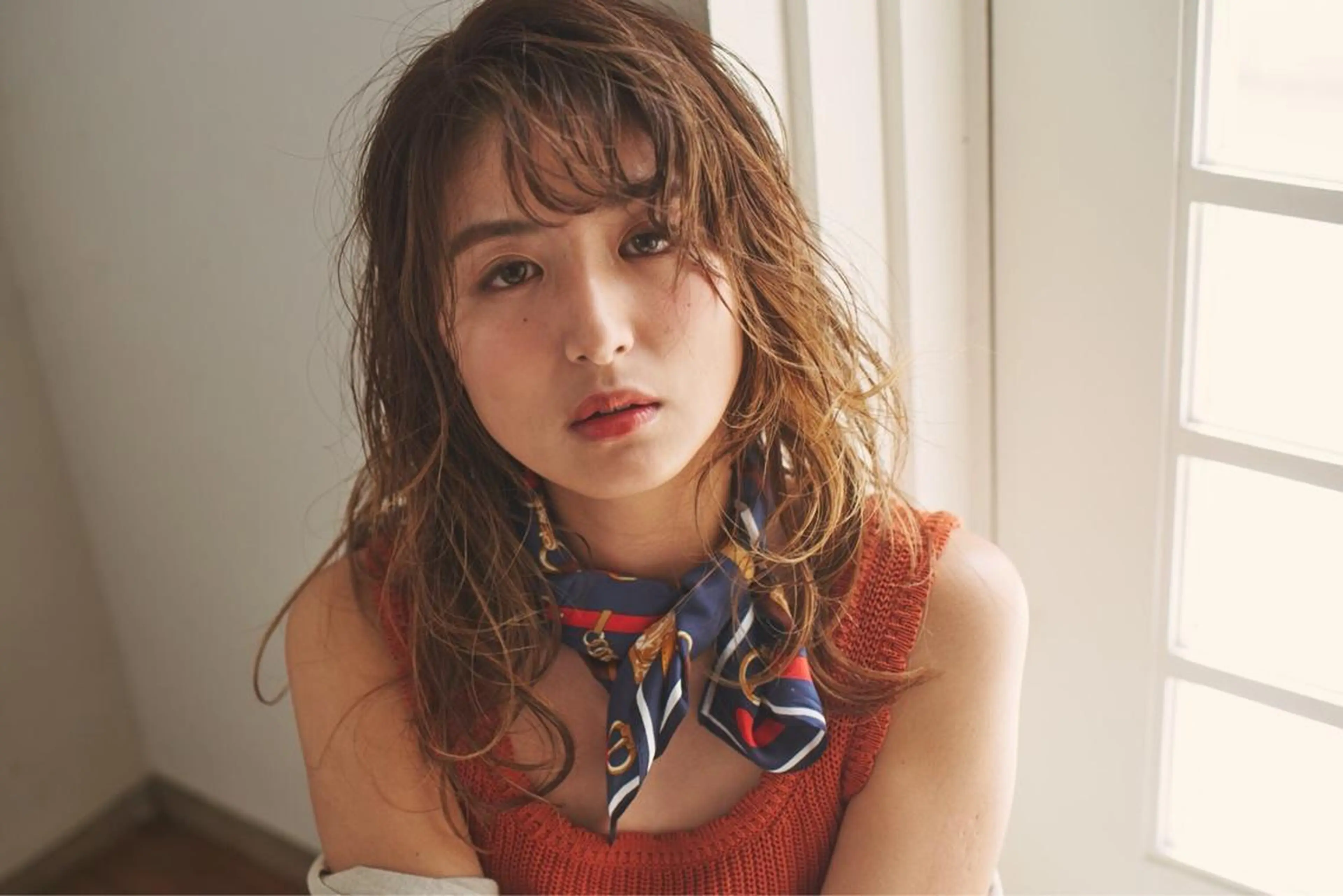 セミロング 【髪質改善】 梅田　聡のヘアスタイル