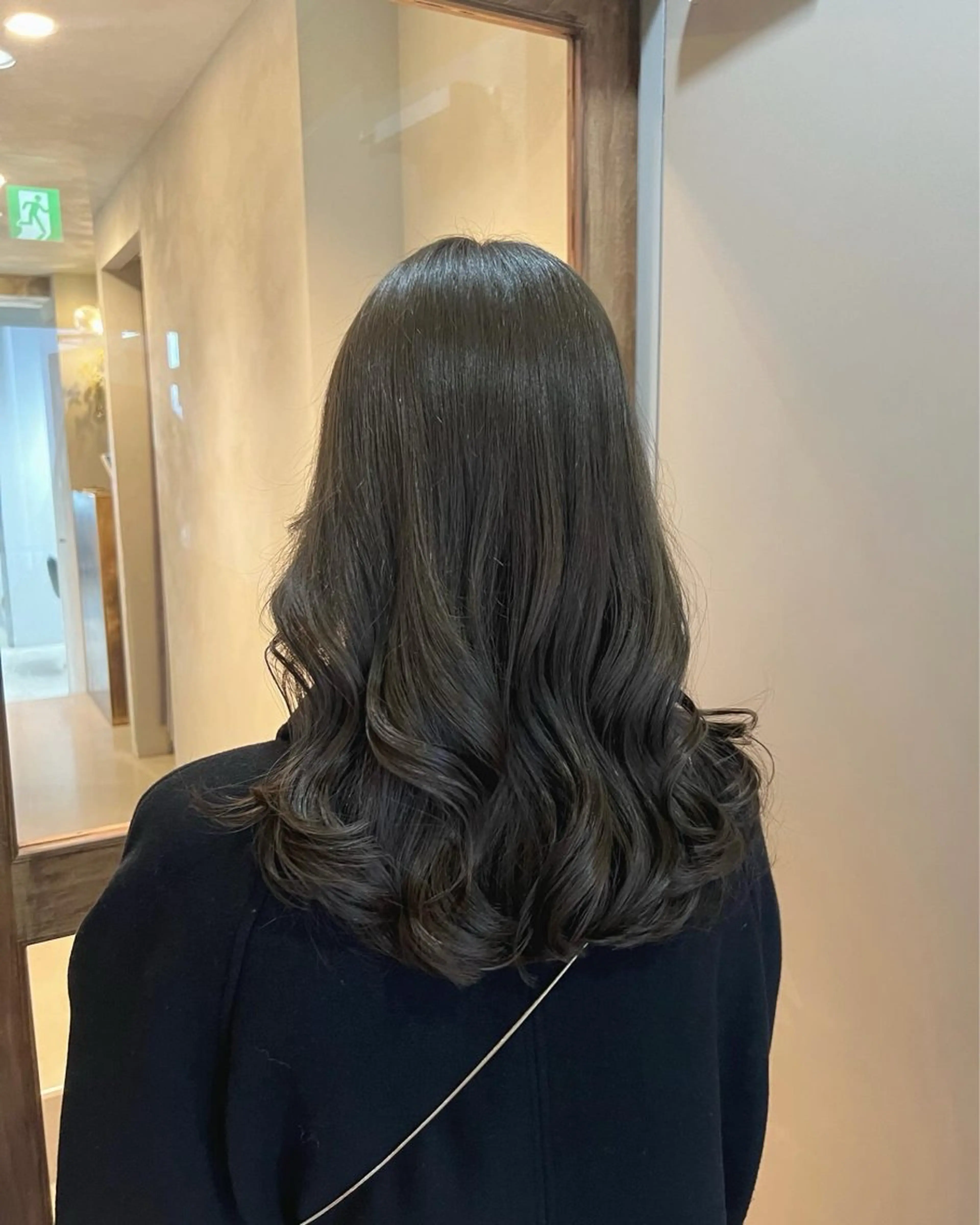 セミロング カラー カット ヘアカラー トリートメント akane/ボブ /ブラウンベージュのヘアスタイル