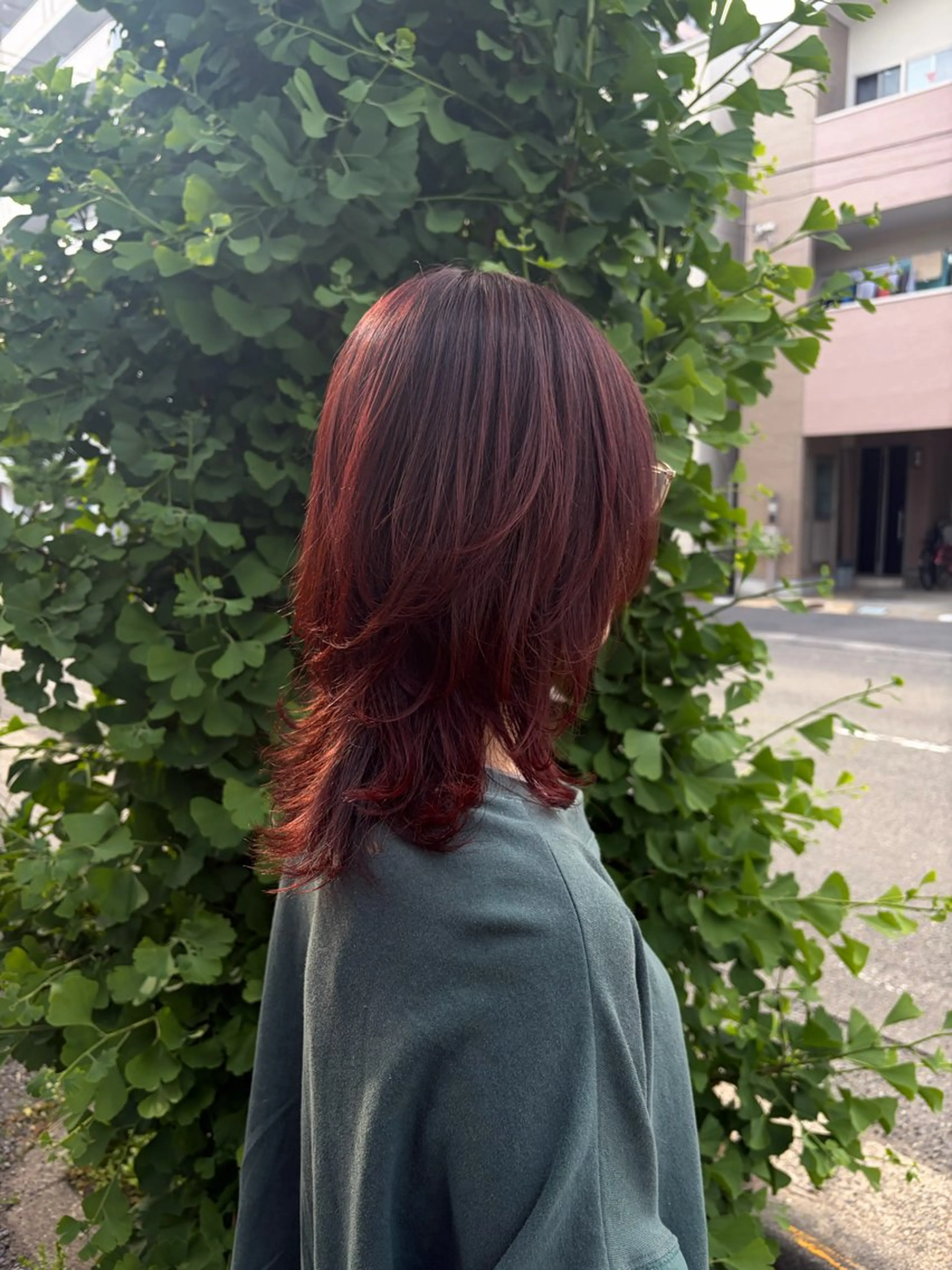 ミディアム ヘアカラー 悠良/平塚店 似合わせ/ハイトーンのヘアスタイル