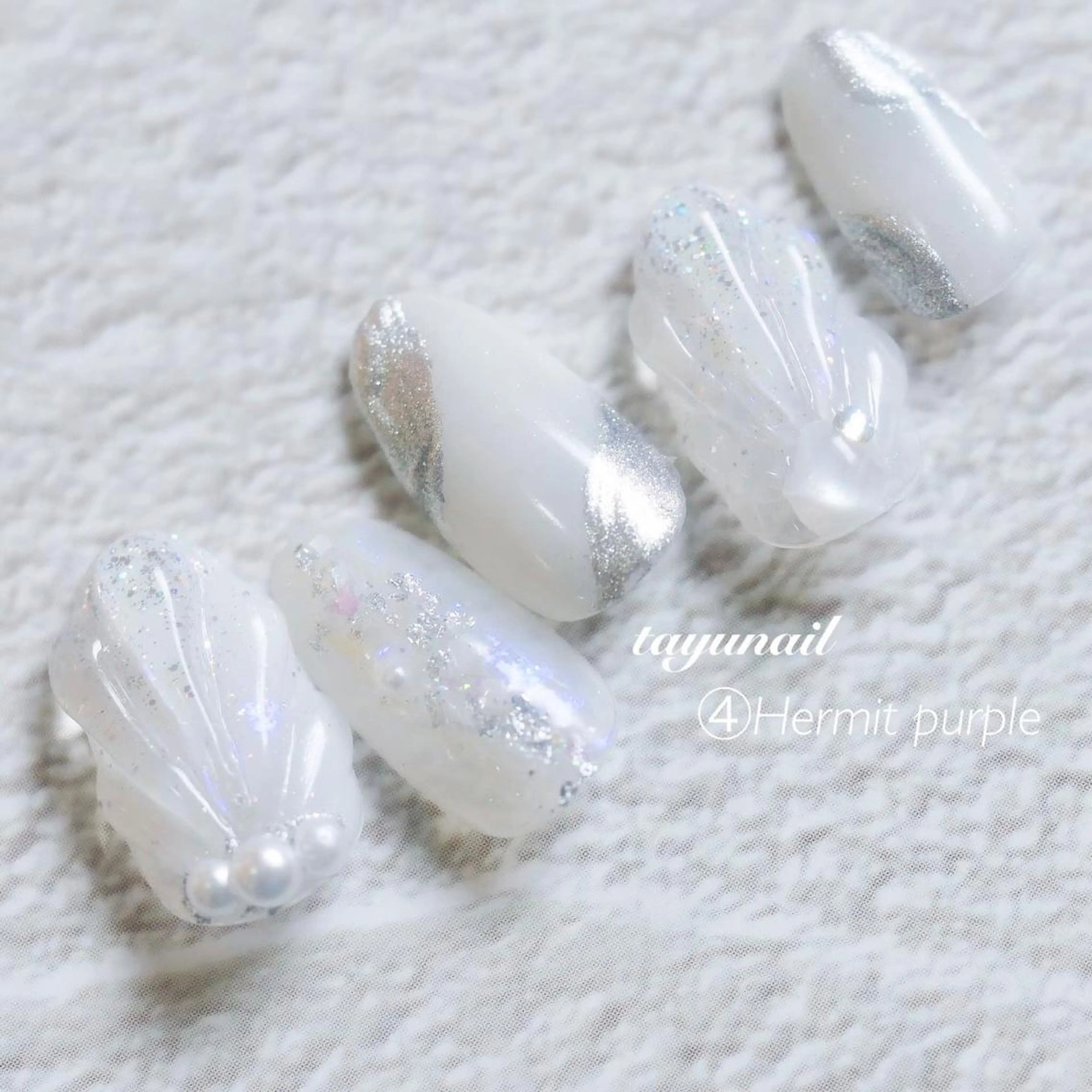 ネイル アートネイル ブルー ジェルネイル ワンカラーネイル パラジェル ネイルサロン 【たゆnail】のネイルデザイン