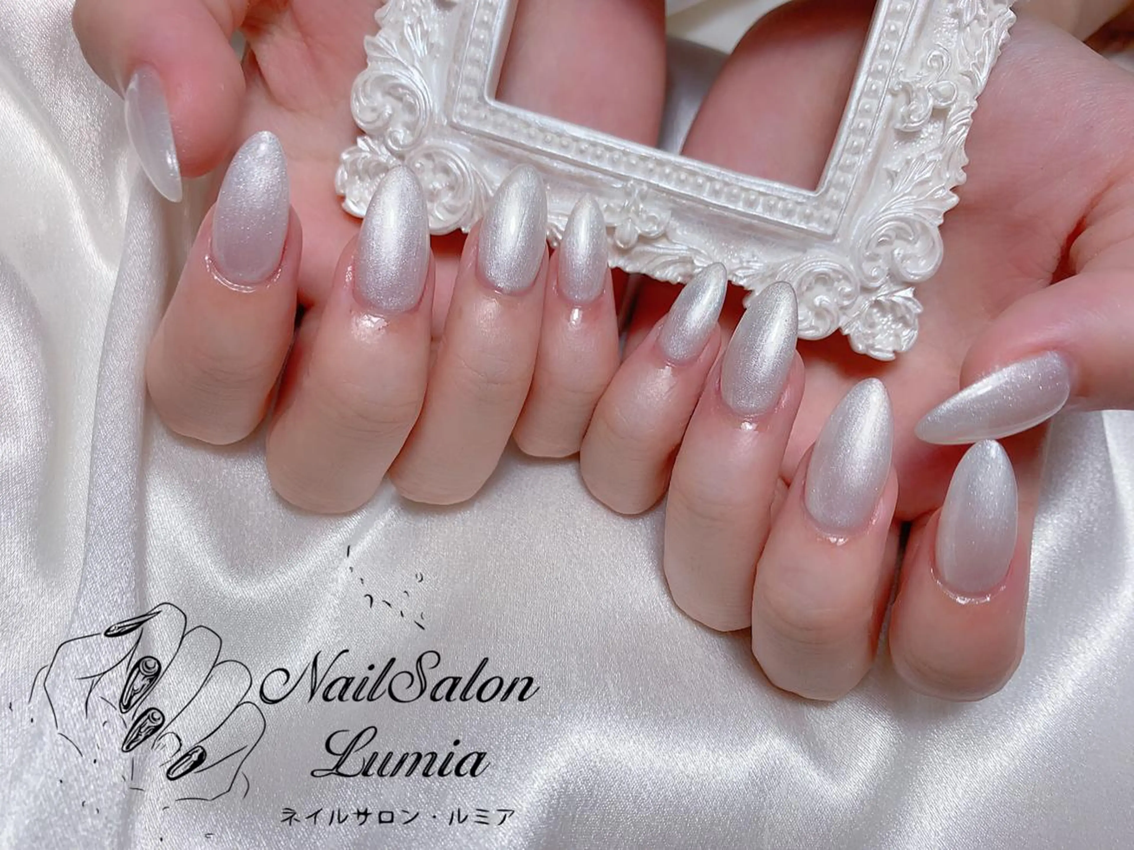 ネイル ハンドネイル ネイルサロン ルミア Lumia 店長のネイルデザイン