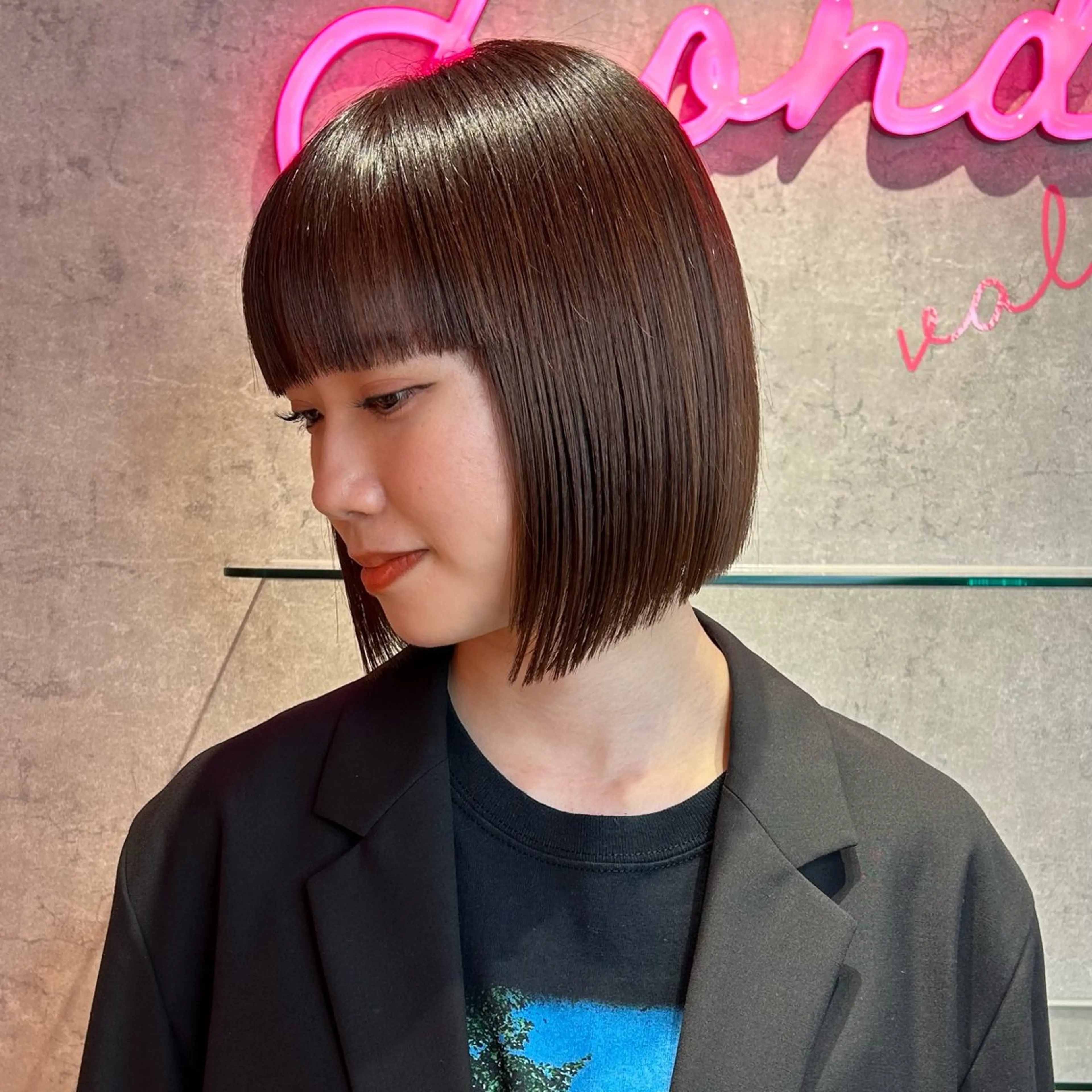 ショート 原宿/韓国ボブ /くびれボブ/優希のヘアスタイル