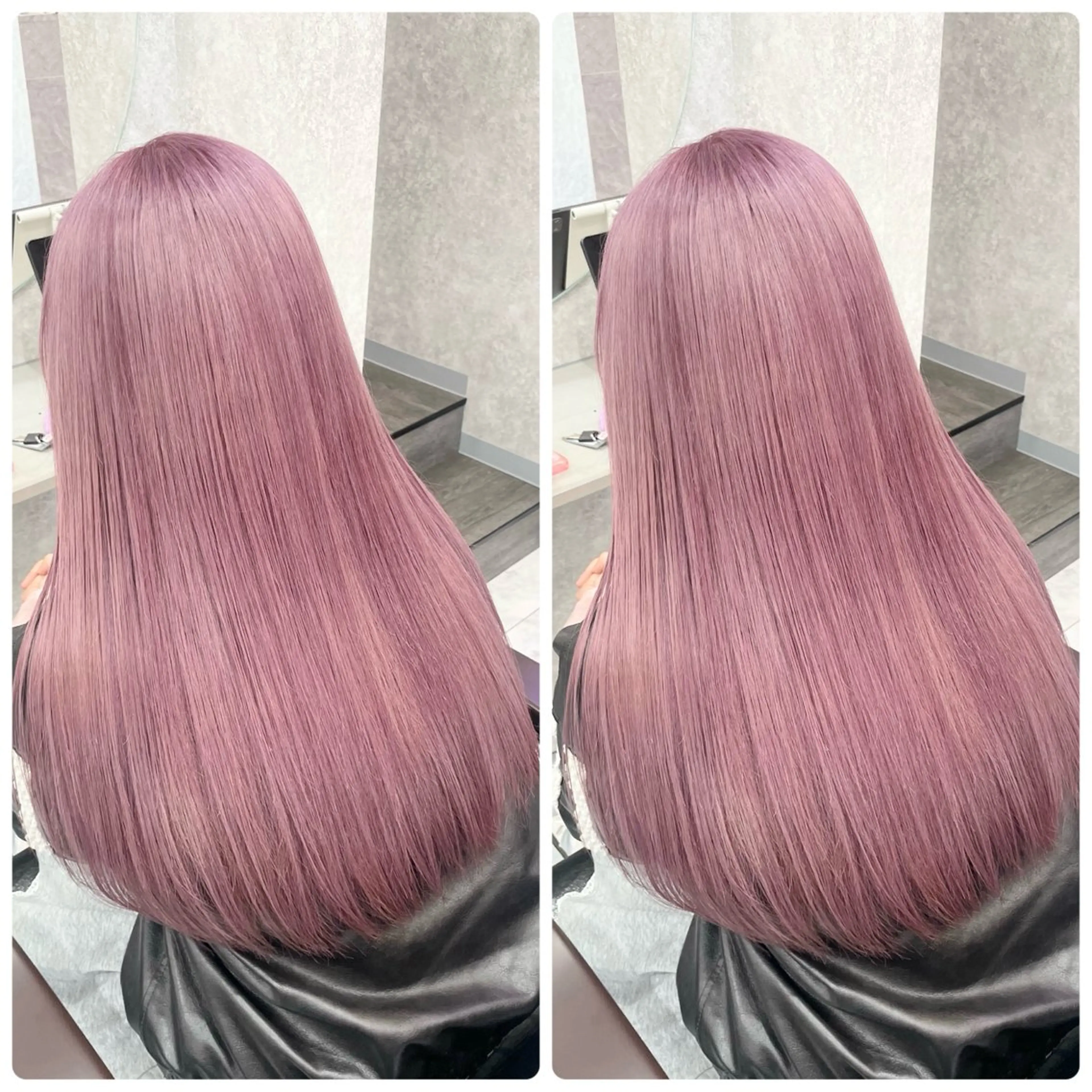 ロング 🦋ハイトーン🦋 石山 希理🦋のヘアスタイル