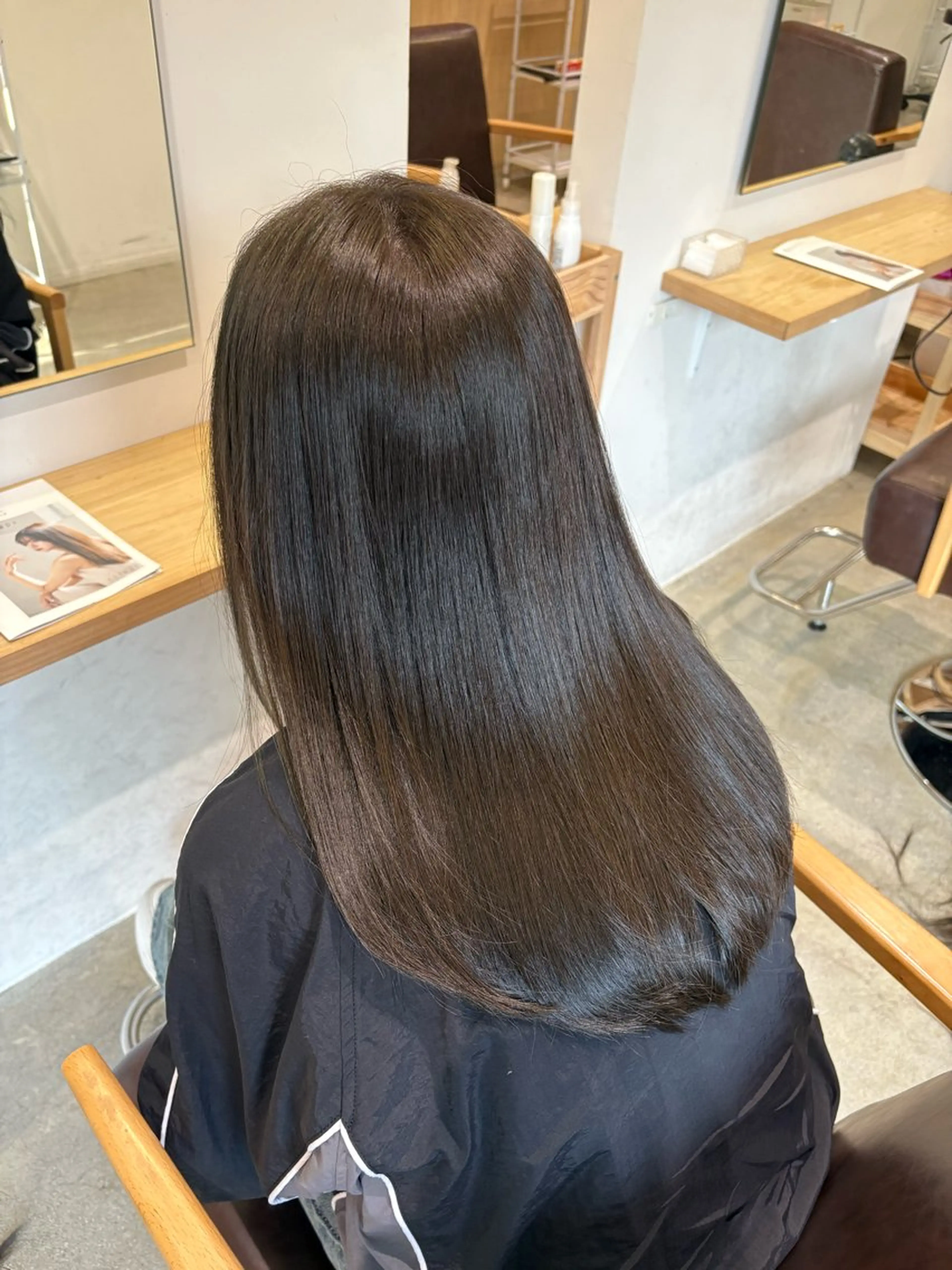 乾かすだけでまとまるカット＋マーブケアの写真