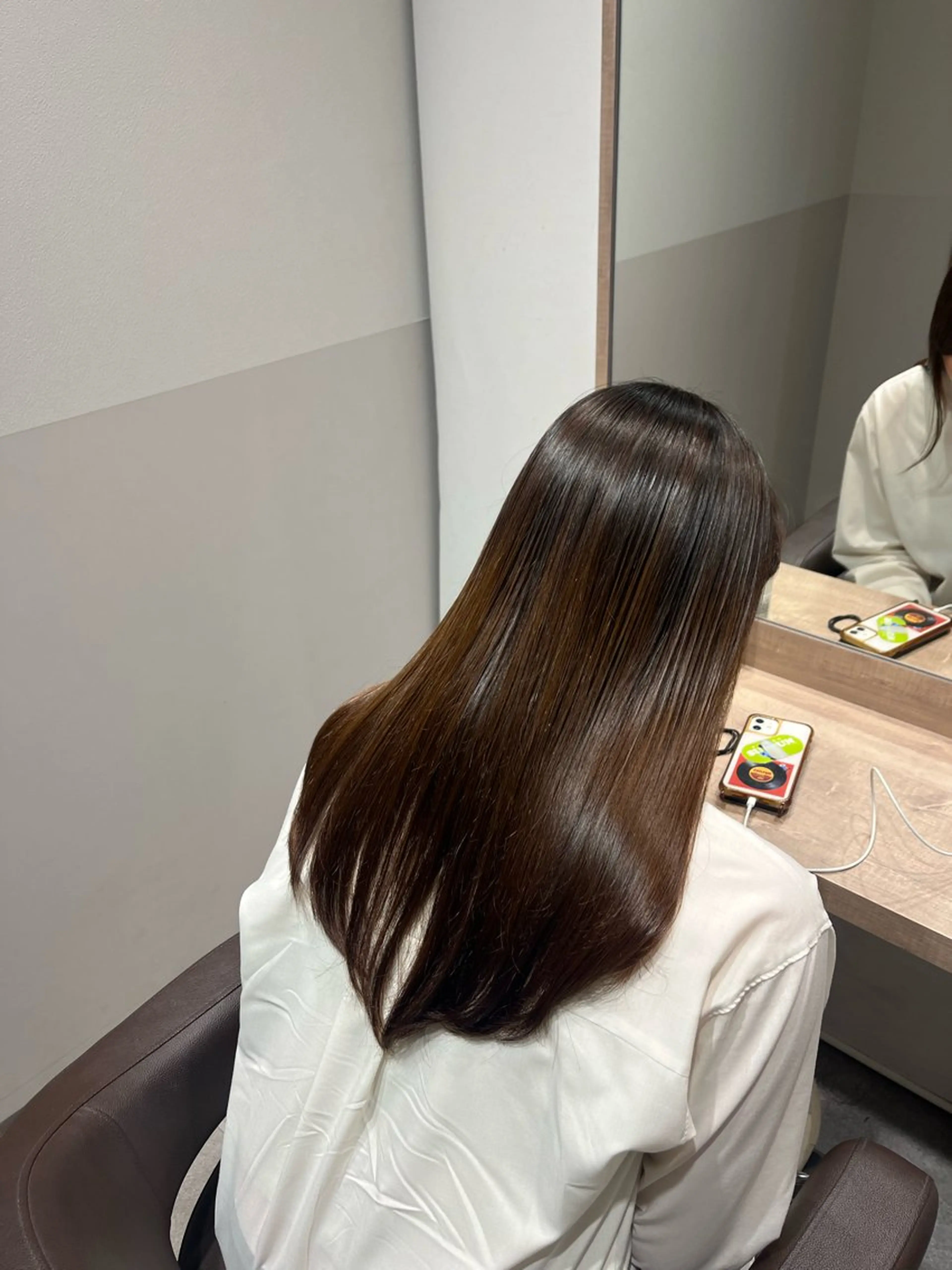 ロング トリートメント カット トリートメント 大宮レイヤーカット× 透明感カラー　rioのヘアスタイル