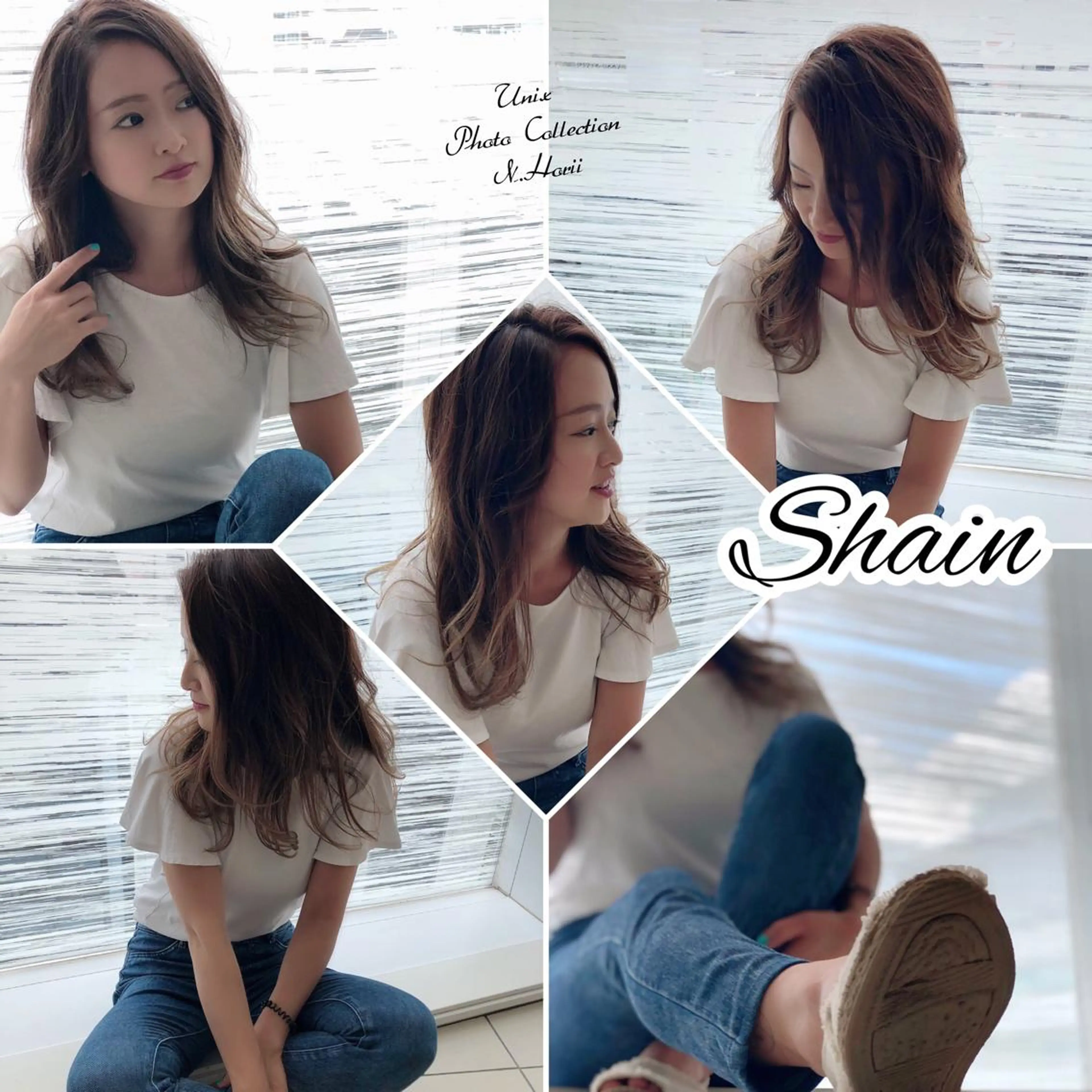 セミロング カラー ヘアアレンジ UNIX Mark Is みなとみらい店【ユニックス】所属・UNIX N.horiiのその他イメージ