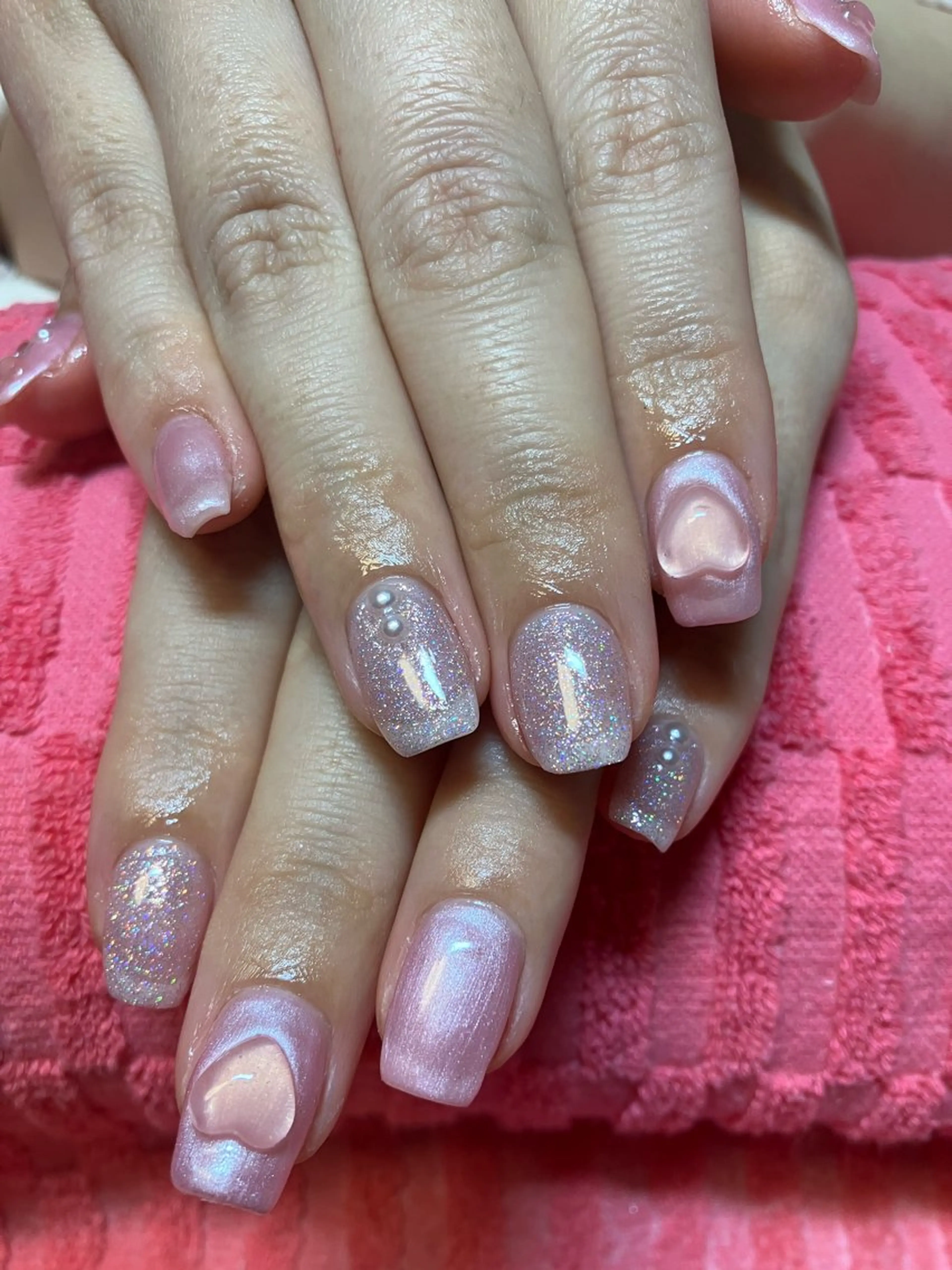 ネイル rukianail 新里のネイルデザイン