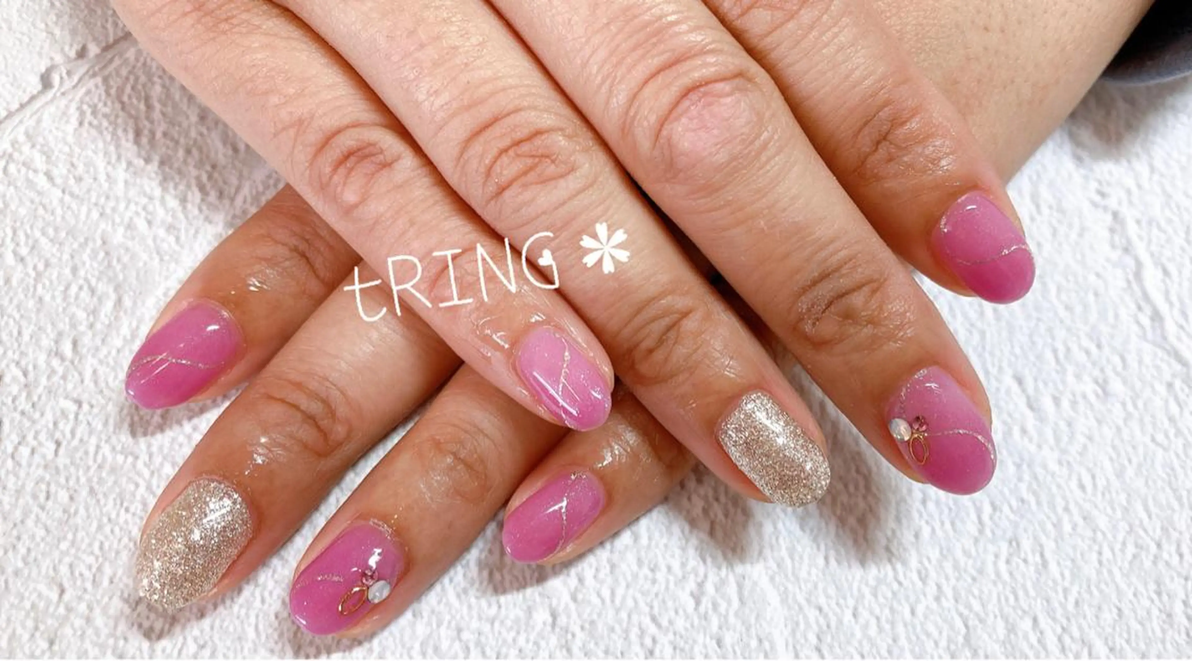 ネイル tRING＊ しいの木台のネイルデザイン