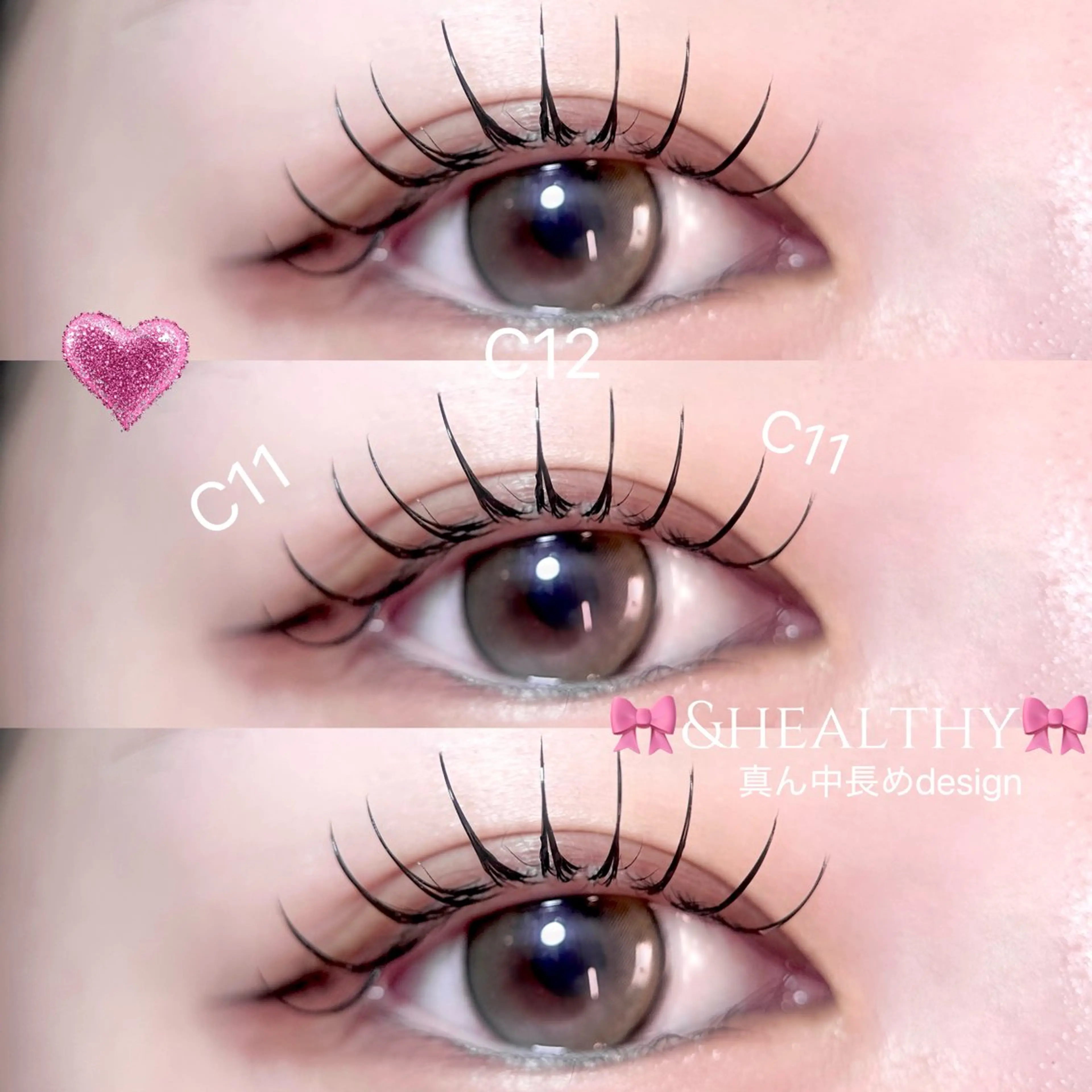 マツエク・マツパ 🤍 ena🤍🌙のマツエク・マツパデザイン