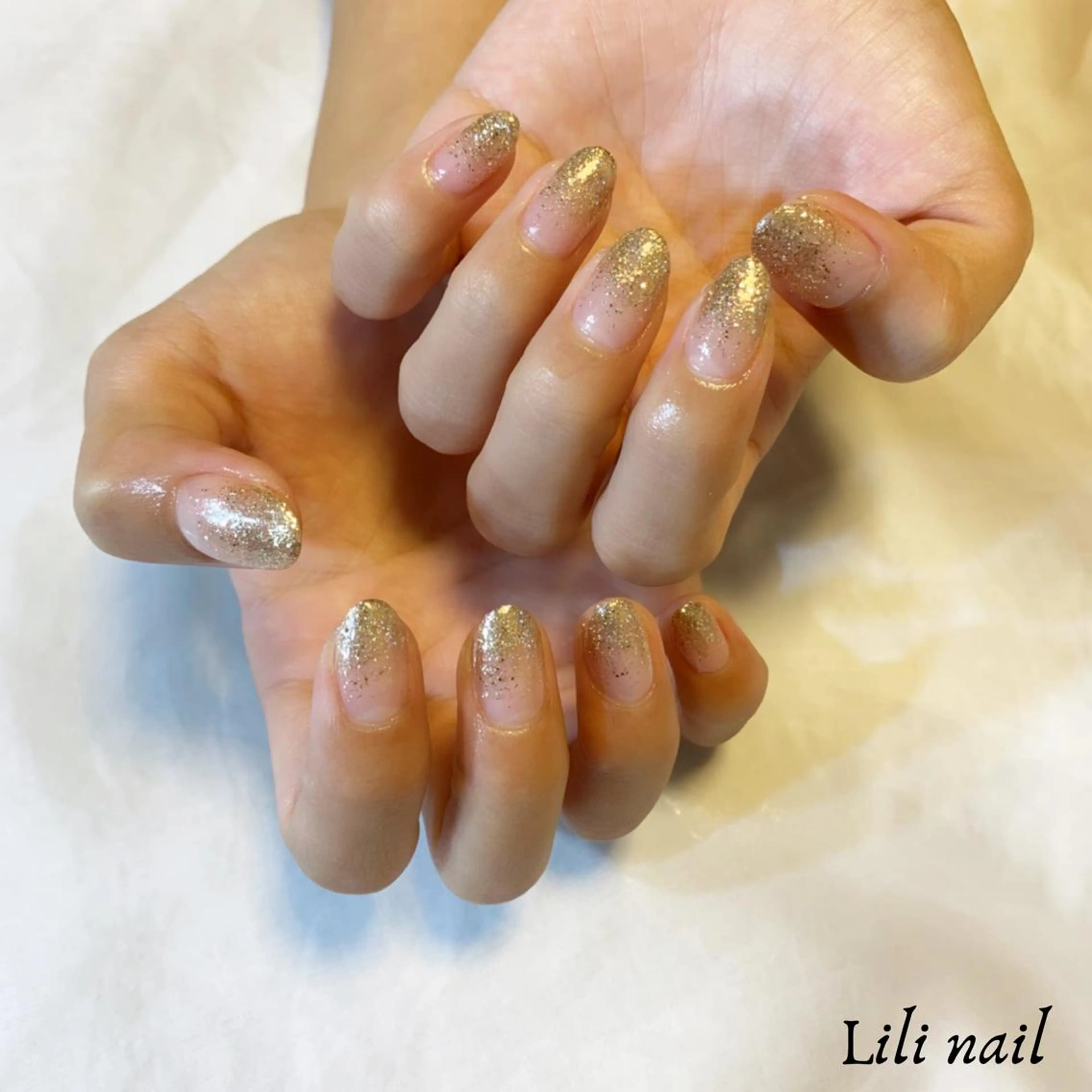 ネイル ラメ(グリッター) ラメグラデーション Lilibeauty salonのネイルデザイン
